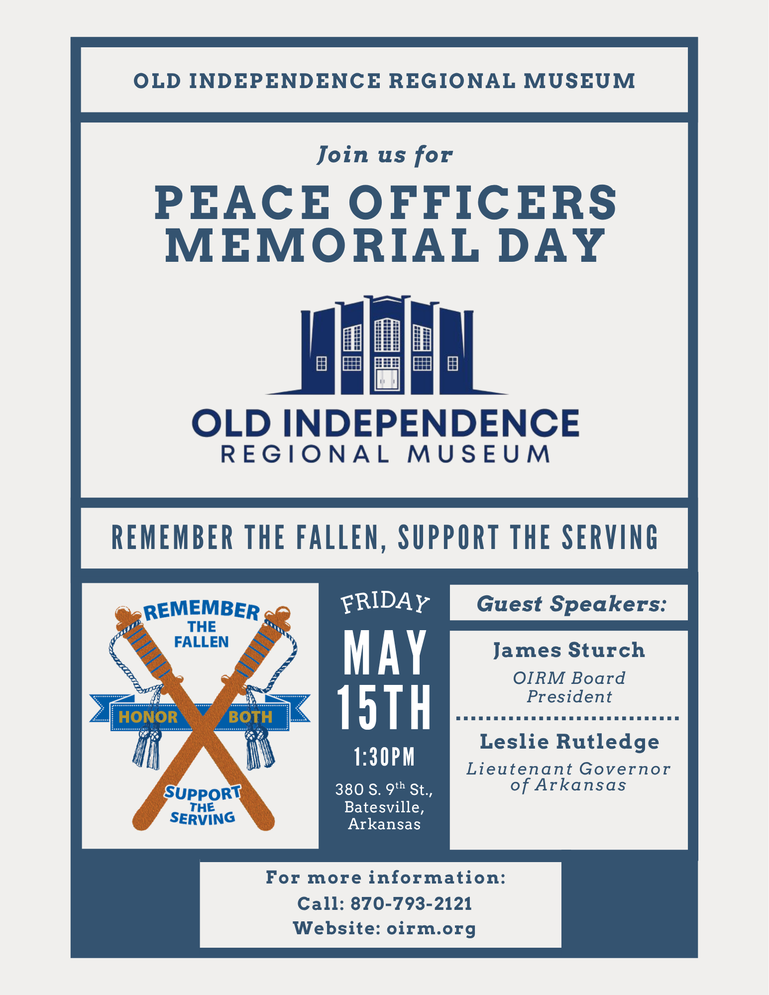 Peace Officers Memorial Day