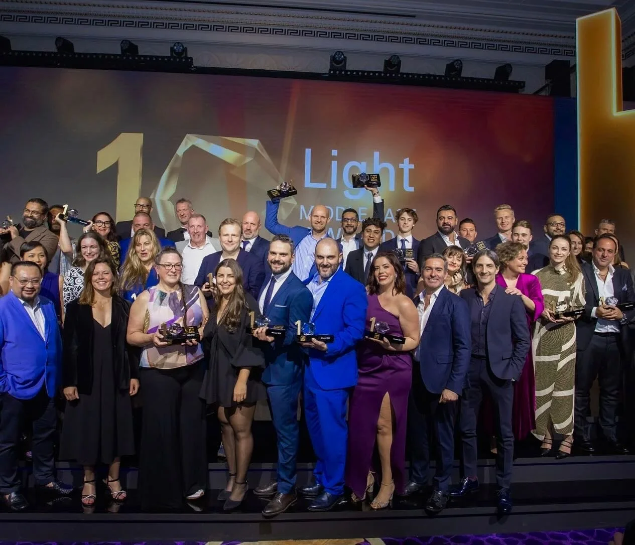 🏆Nearly a year ago, we had the honor of winning the Project of the Year award from the prestigious @lightbuildingme 🏆
Thank you again to the entire team who made this achievement possible, and especially to @robin.boddez , who managed to travel to