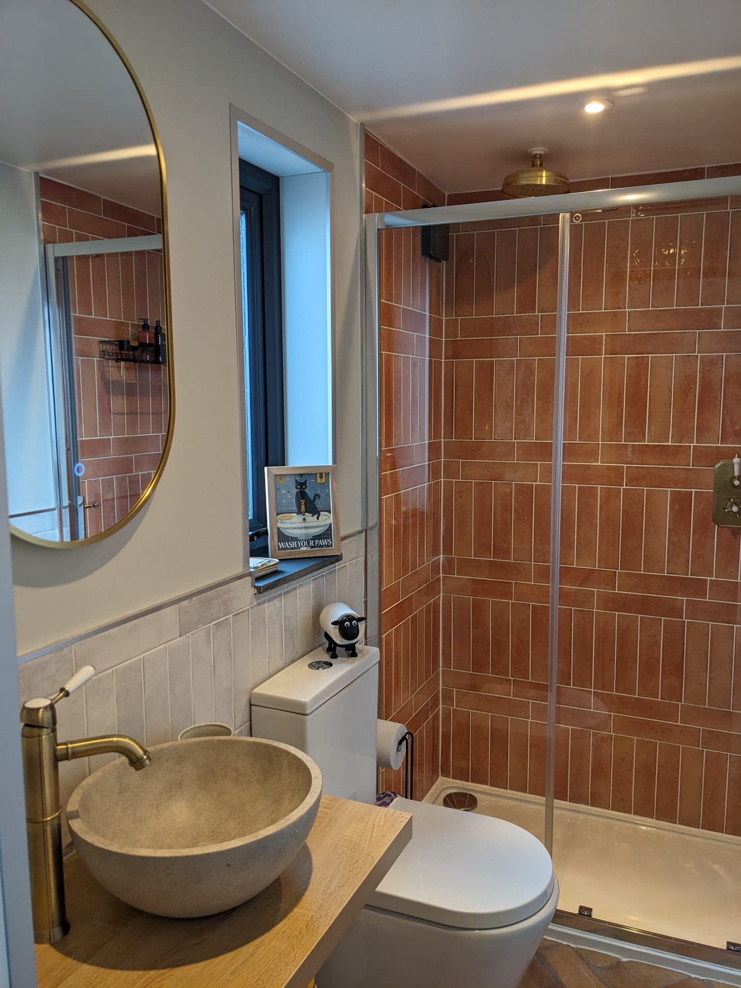 En-suite shower facilities