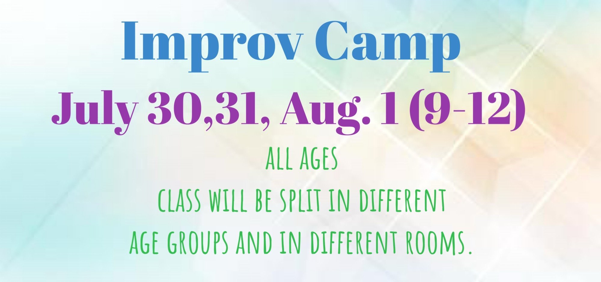 Improv Camp