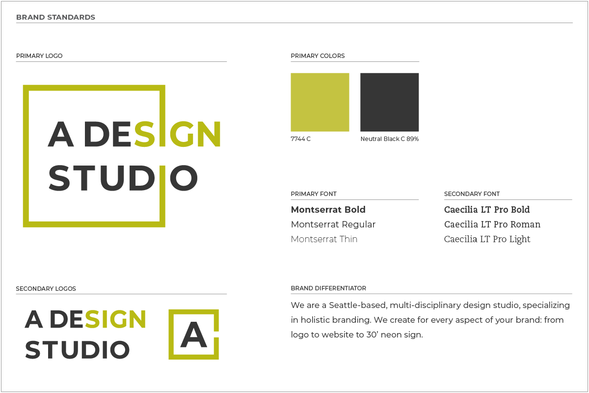 A Design Studio, Seattle WA