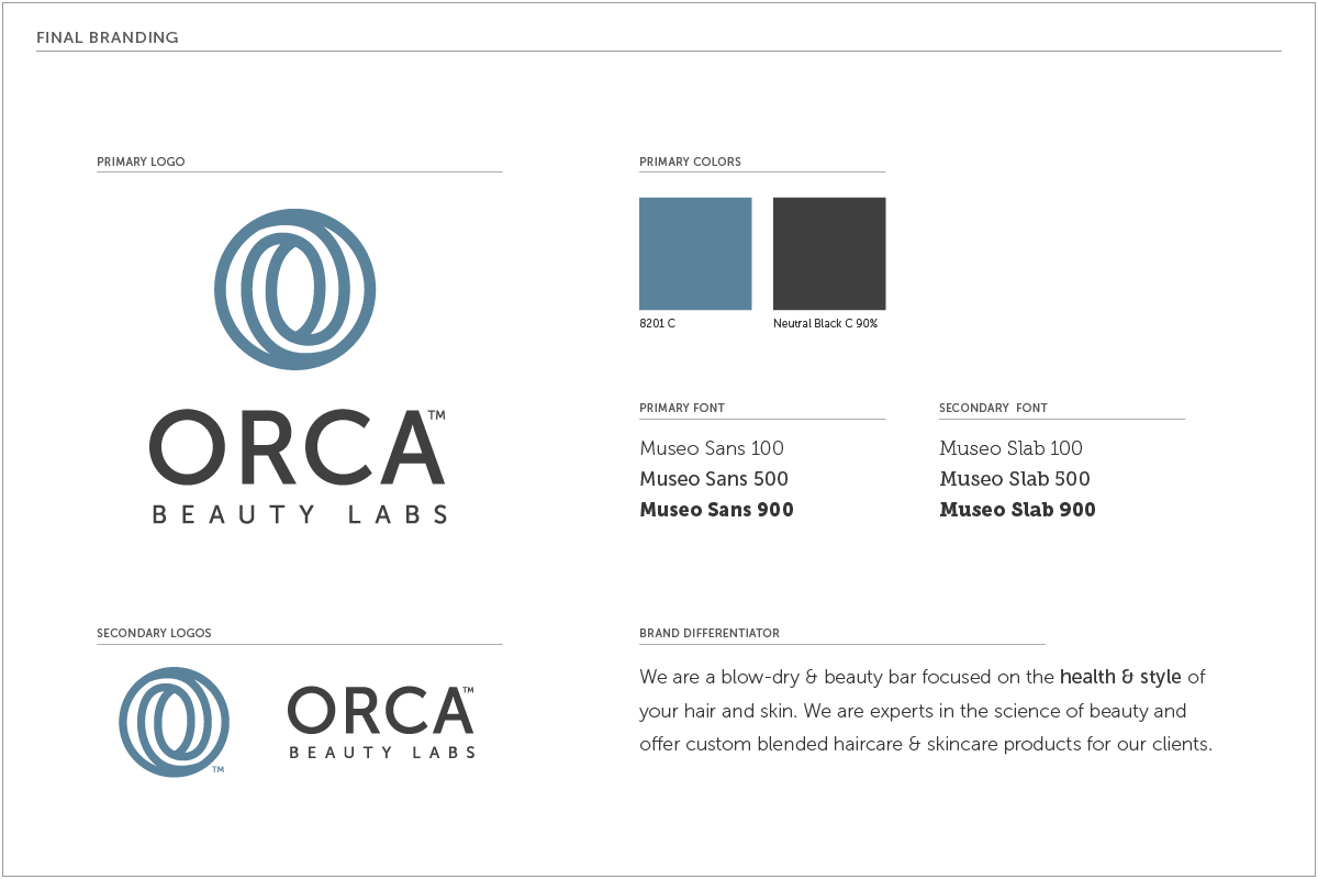 Orca Beauty Labs, Seattle WA
