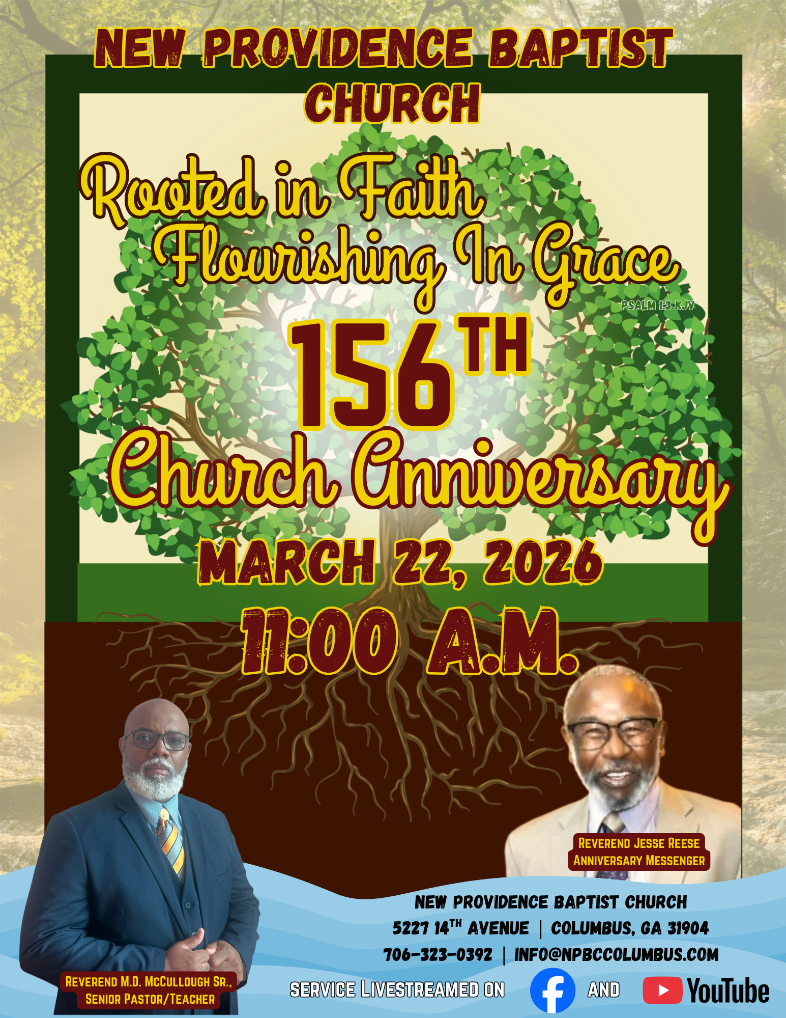 156th Church Anniversary Celebratuib