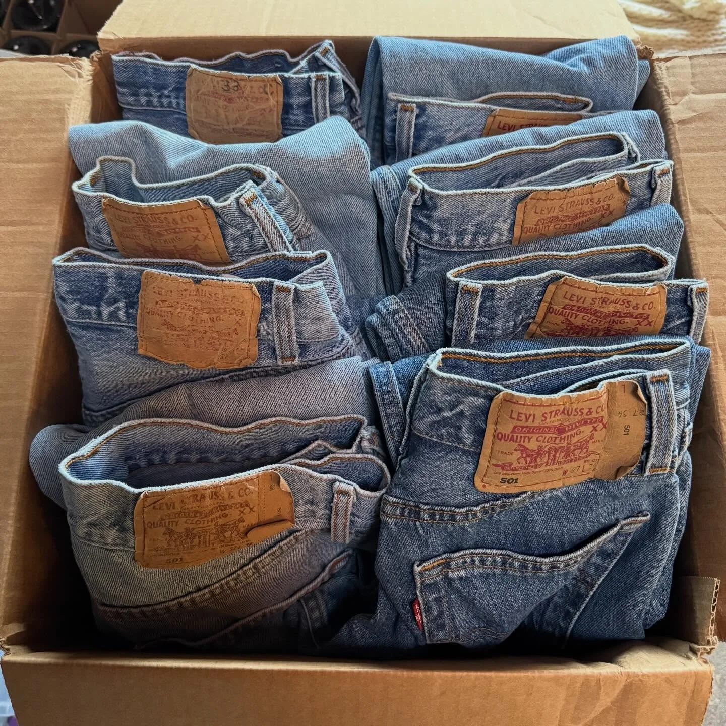 Vintage Made in USA Levi&rsquo;s 501 restock! Get &lsquo;em while you can!