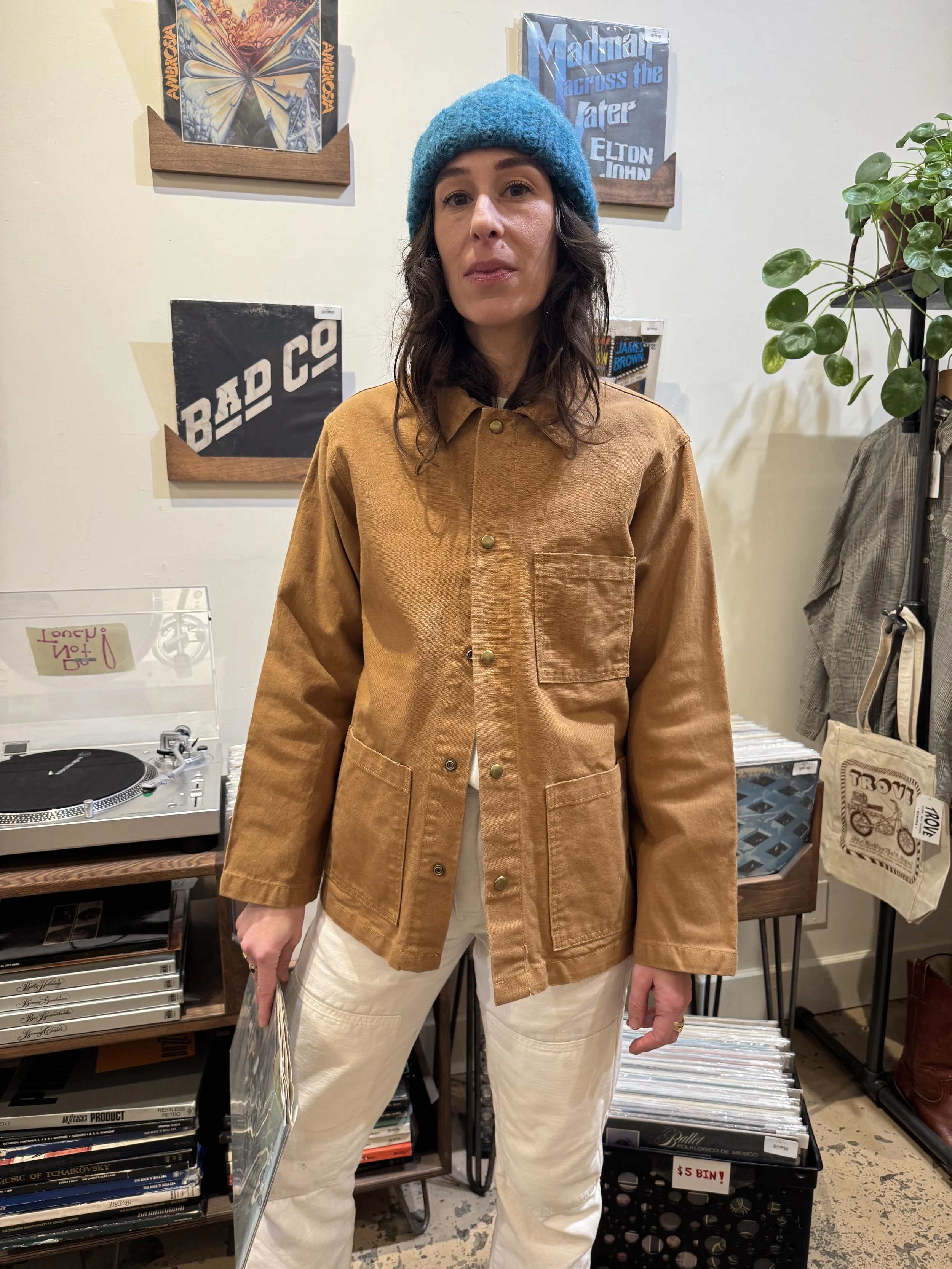 Brown Deadstock Chore Coat