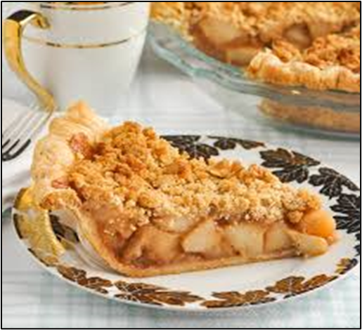 Apple Crumb Pie