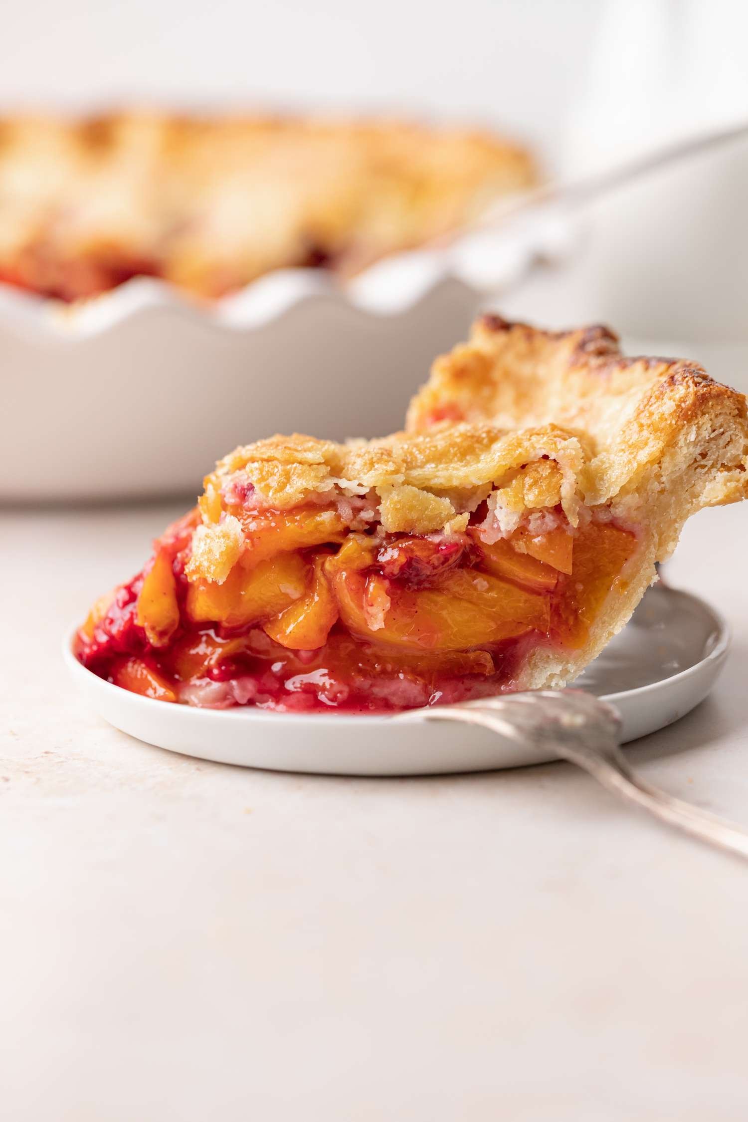 Peach Raspberry Pie