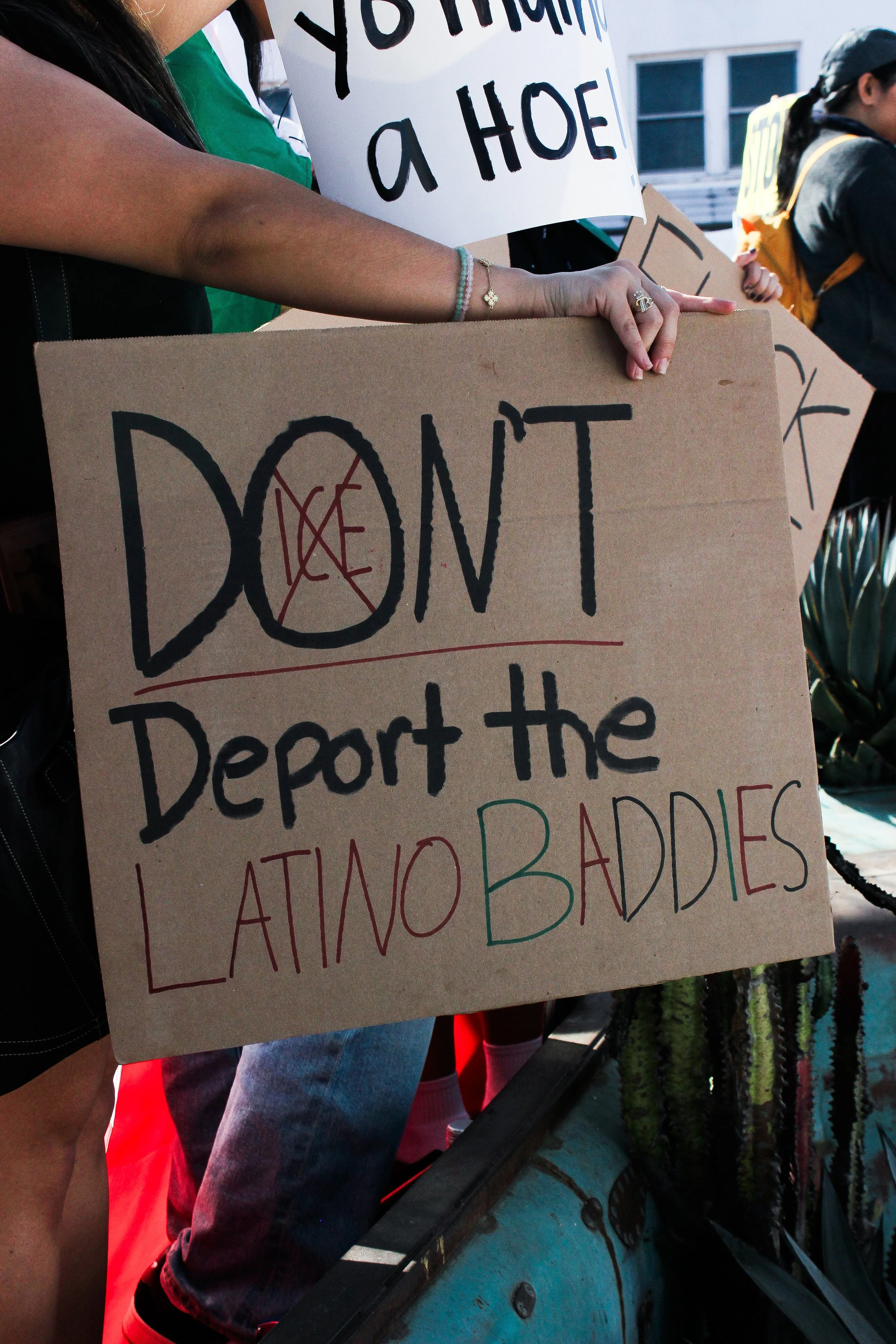 Las latinas no son accesorios para protesta