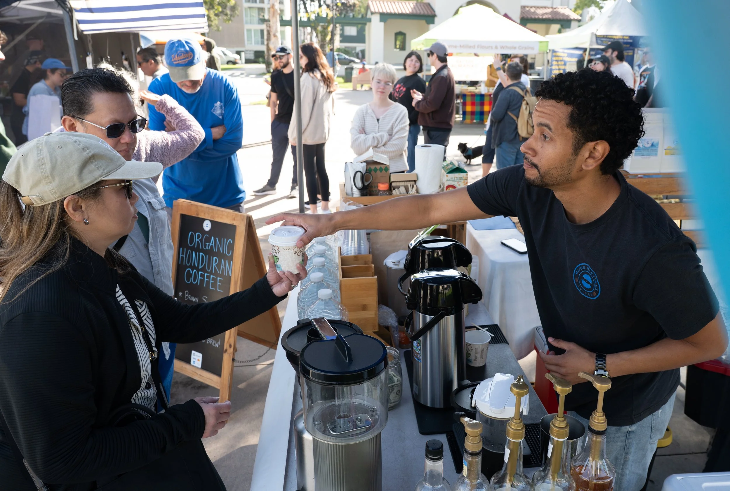 Martinez’s Honduran Coffee warms up residents at Bixby Park