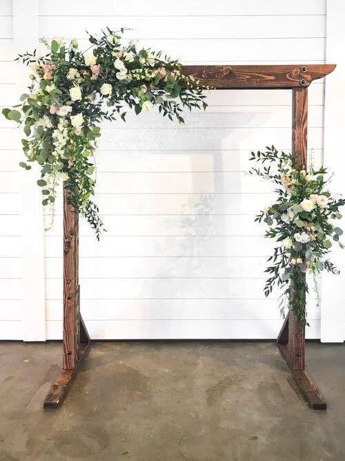 Classic wood arch