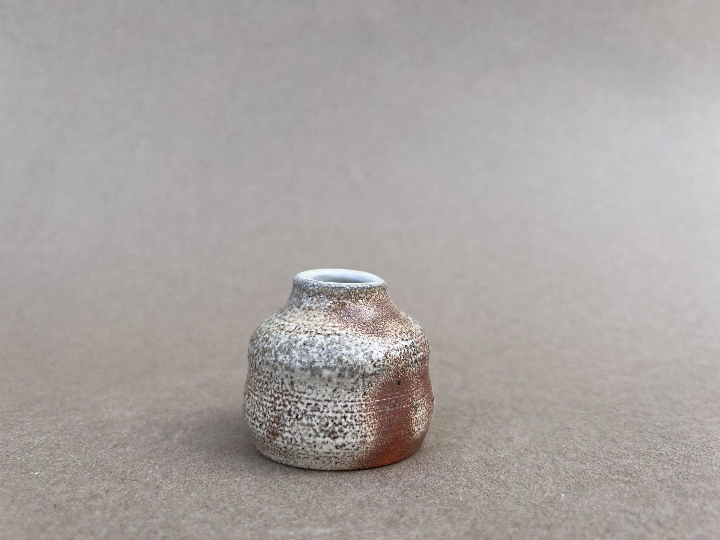 The Wood Soda Fired Bud vase V.2