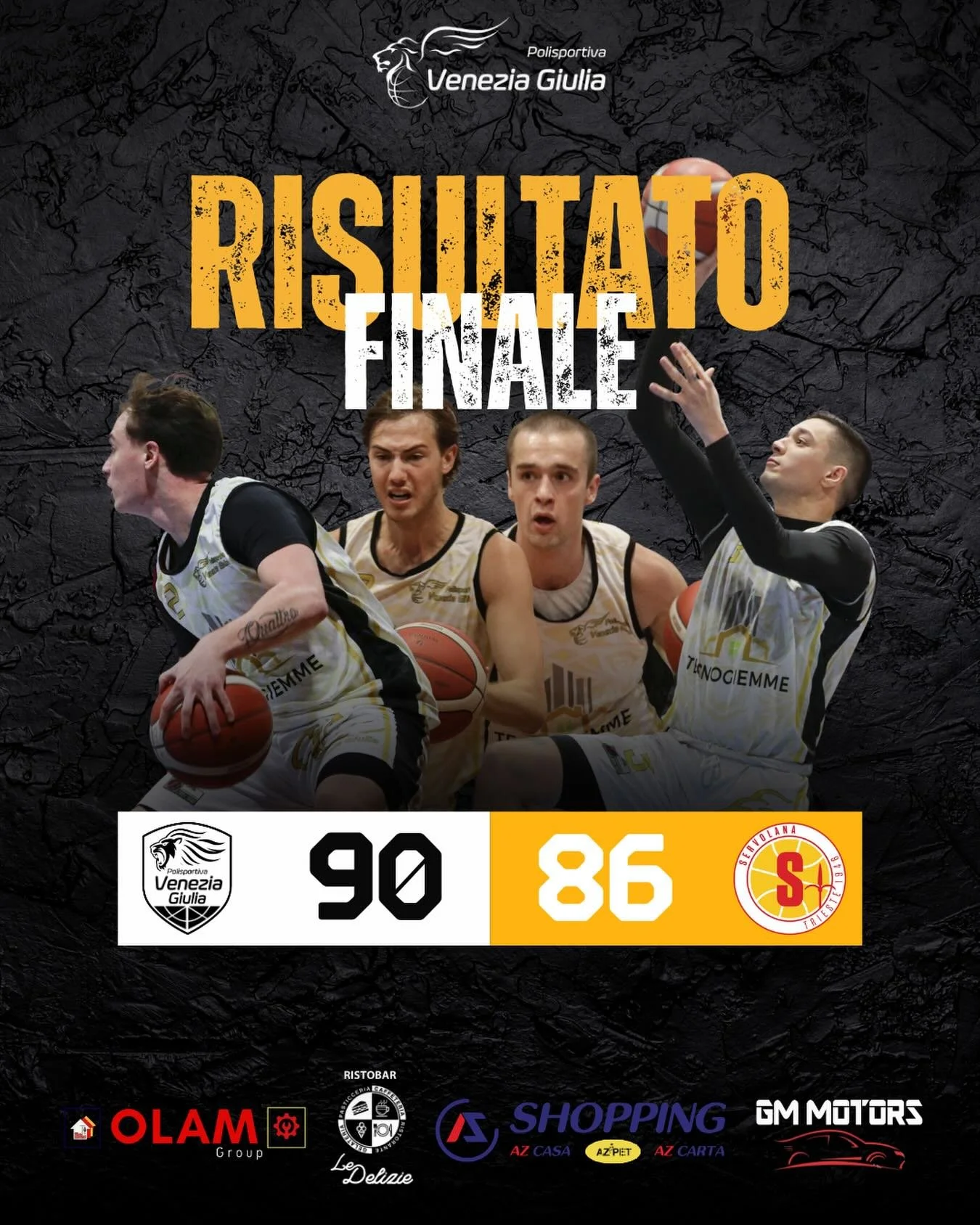 DR1: DODICESIMO SIGILLO CONSECUTIVO PER LA TECNOGIEMME COSTRUZIONI EDILI

TECNOGIEMME COSTRUZIONI EDILI &ndash; OFM LUSSETTI ITALIA SRL 90-86 (20-23;43-43;65-61)

TECNOGIEMME COSTRUZIONI EDILI: Maiola 21, Murabito 9, Del Ben 17, Milic ne, Anello 4, G