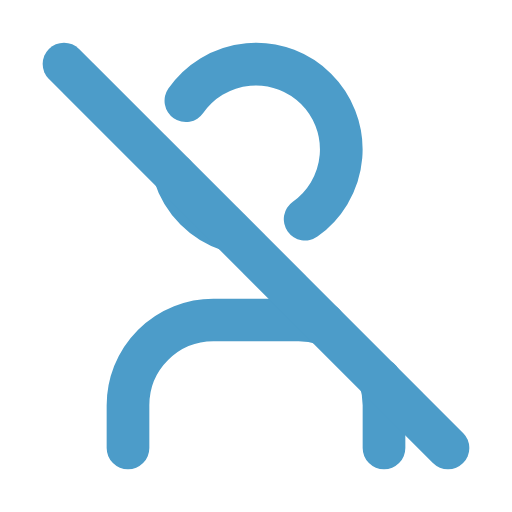 Blue person icon representing ERP staff backfills and leave coverage