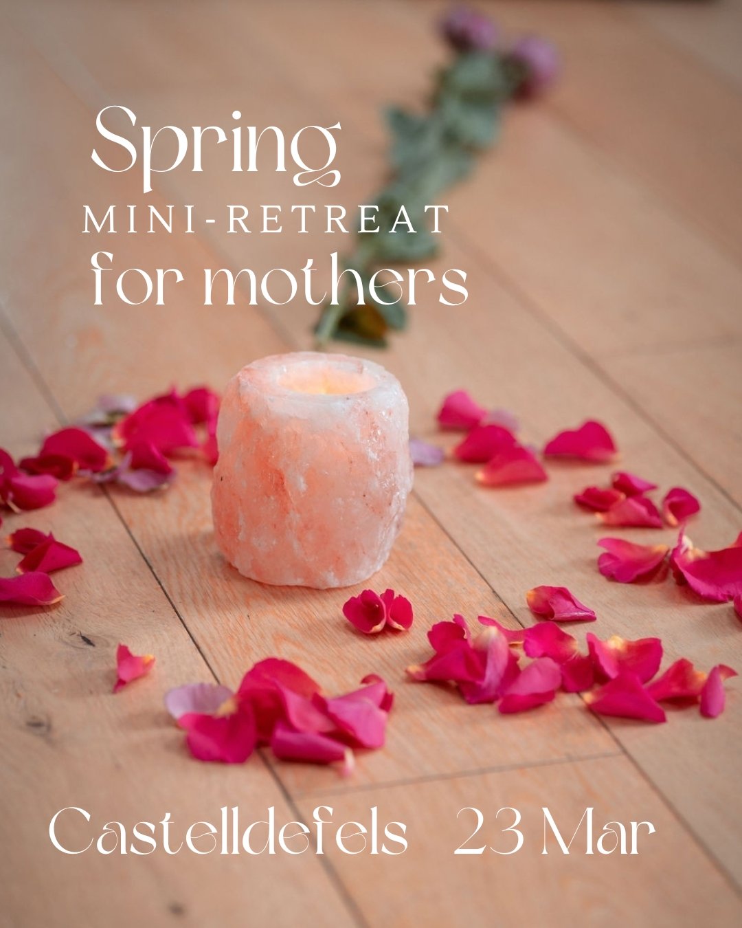 This couldn't come at a better time!  I'm very excited to invite you to my first-ever Mini Retreat for mothers in Castelldefels just a day after my birthday!! 🌻 I invite you to join me in celebrating this special occasion and mark the beginning of S