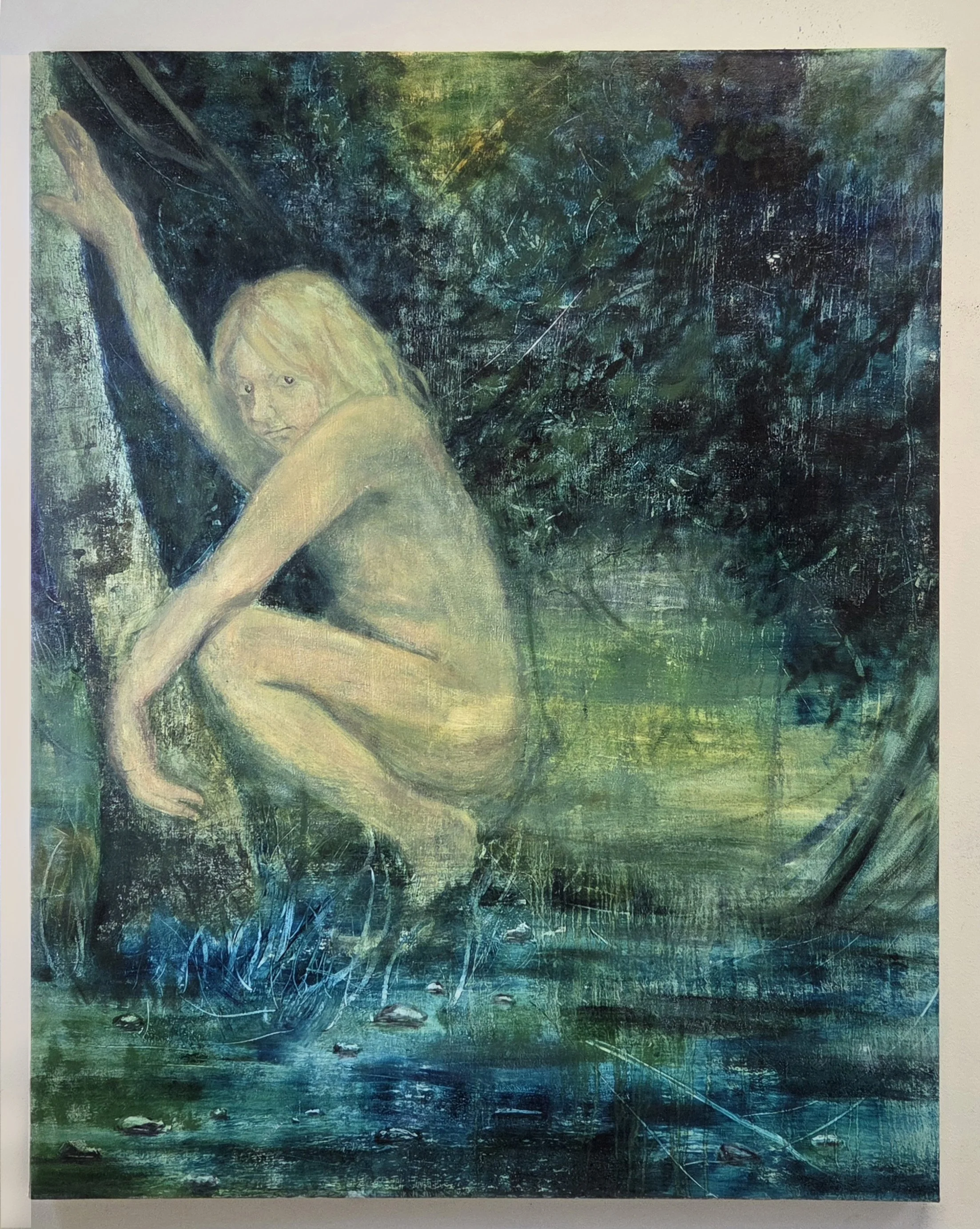 Do you dare? 40x50, oil on canvas