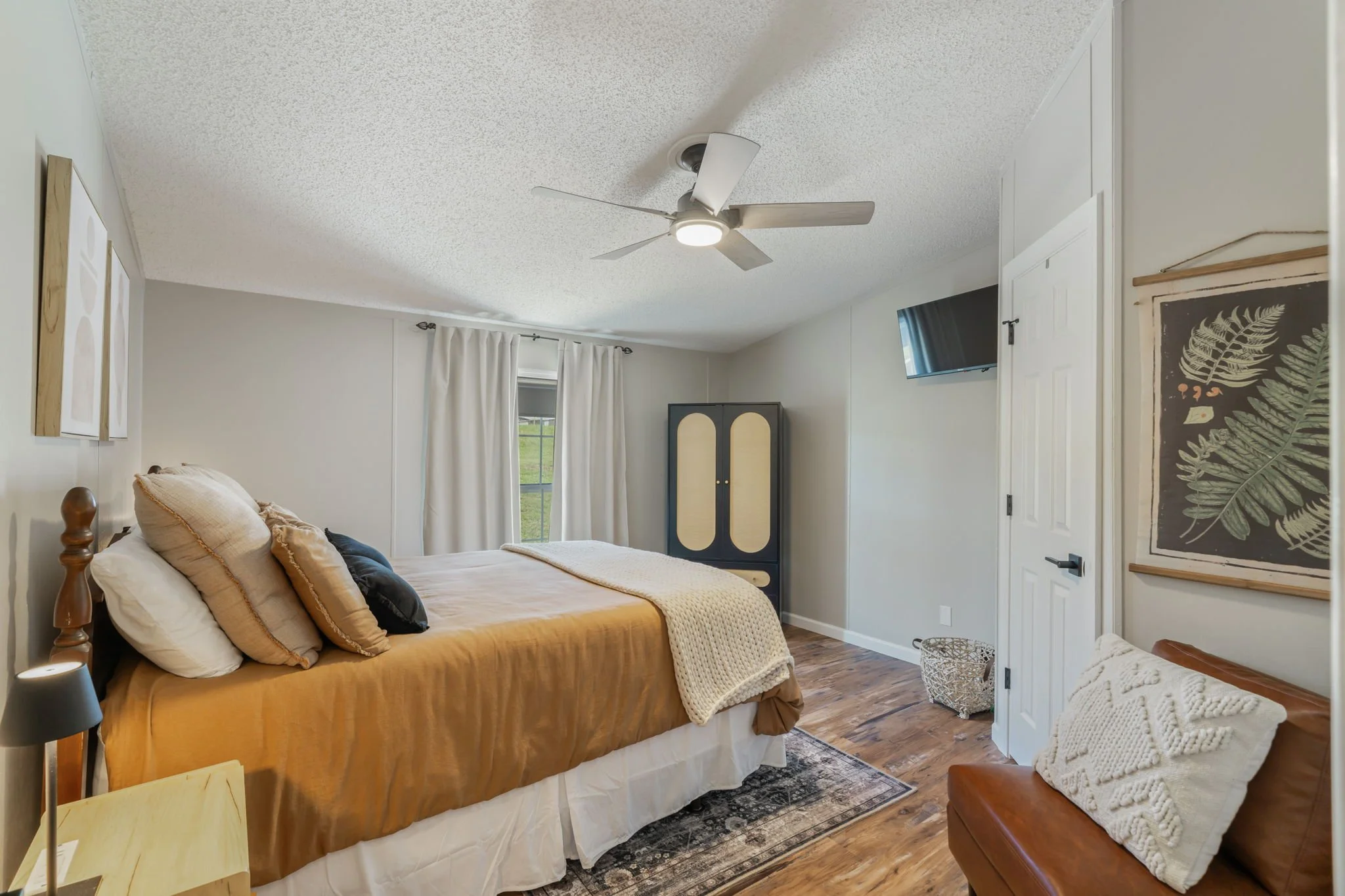 Private bedroom with TV, sleeps two.