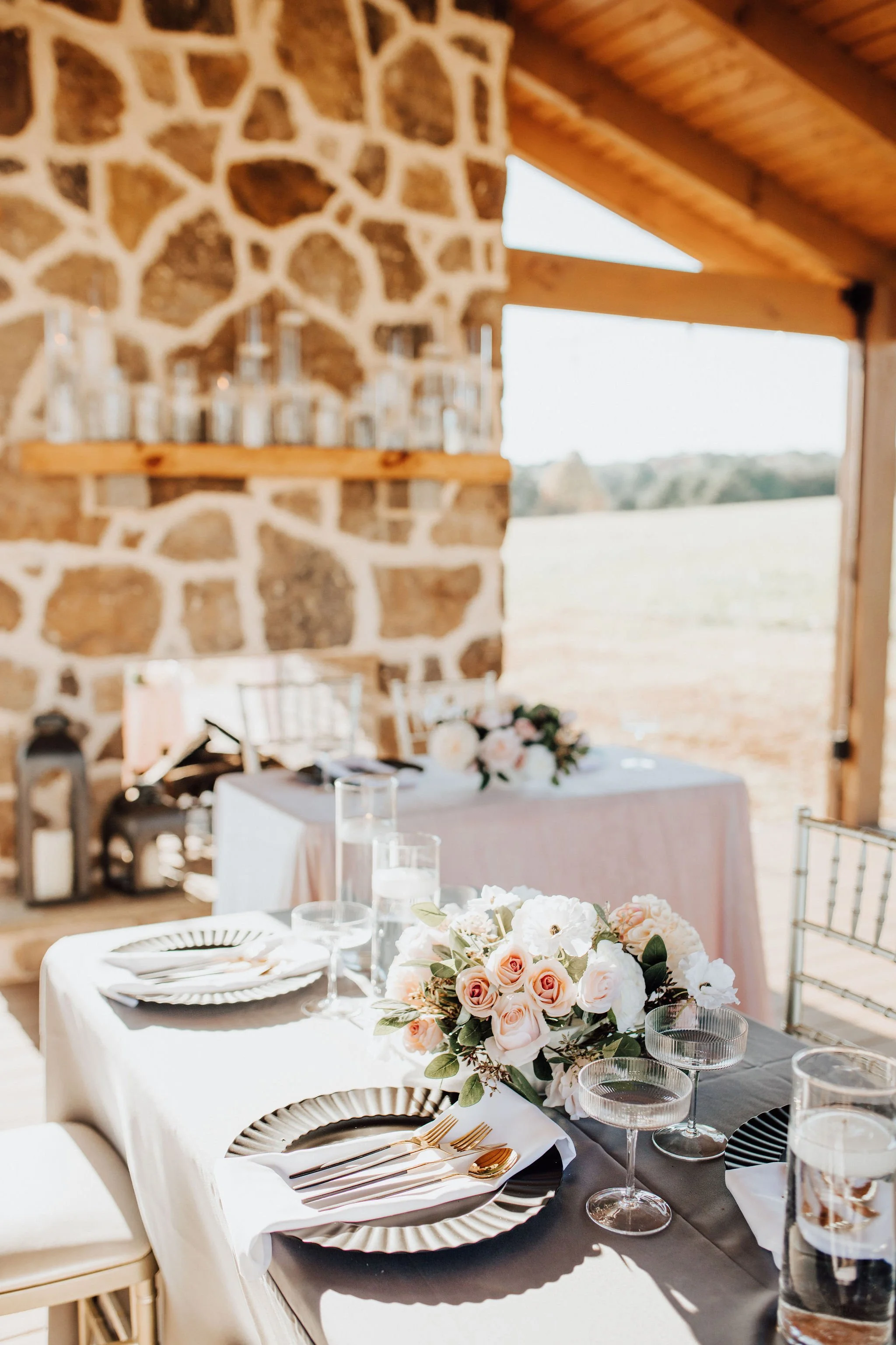 Wedding Pavillion for private parties near Gatlinburg, TN.