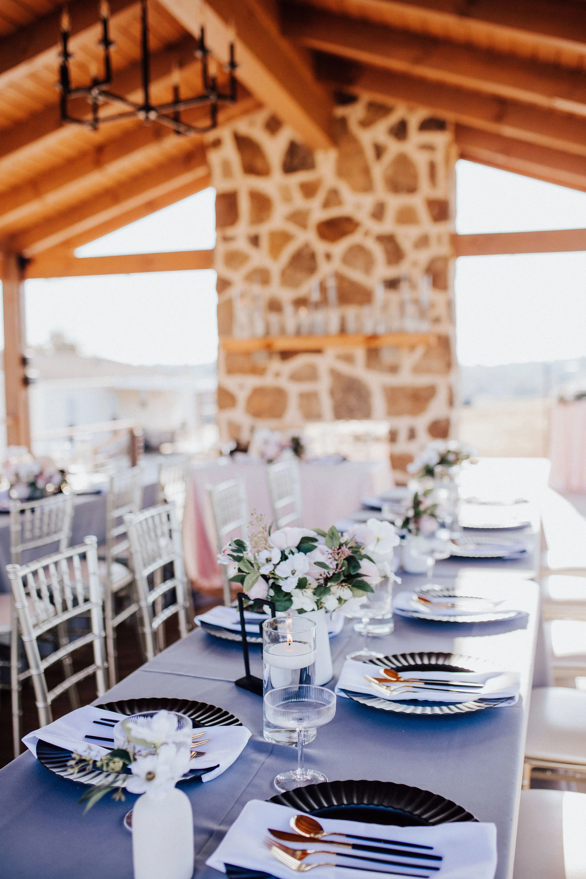 Pavillion for rent for weddings and events near Gatlinburg, TN.