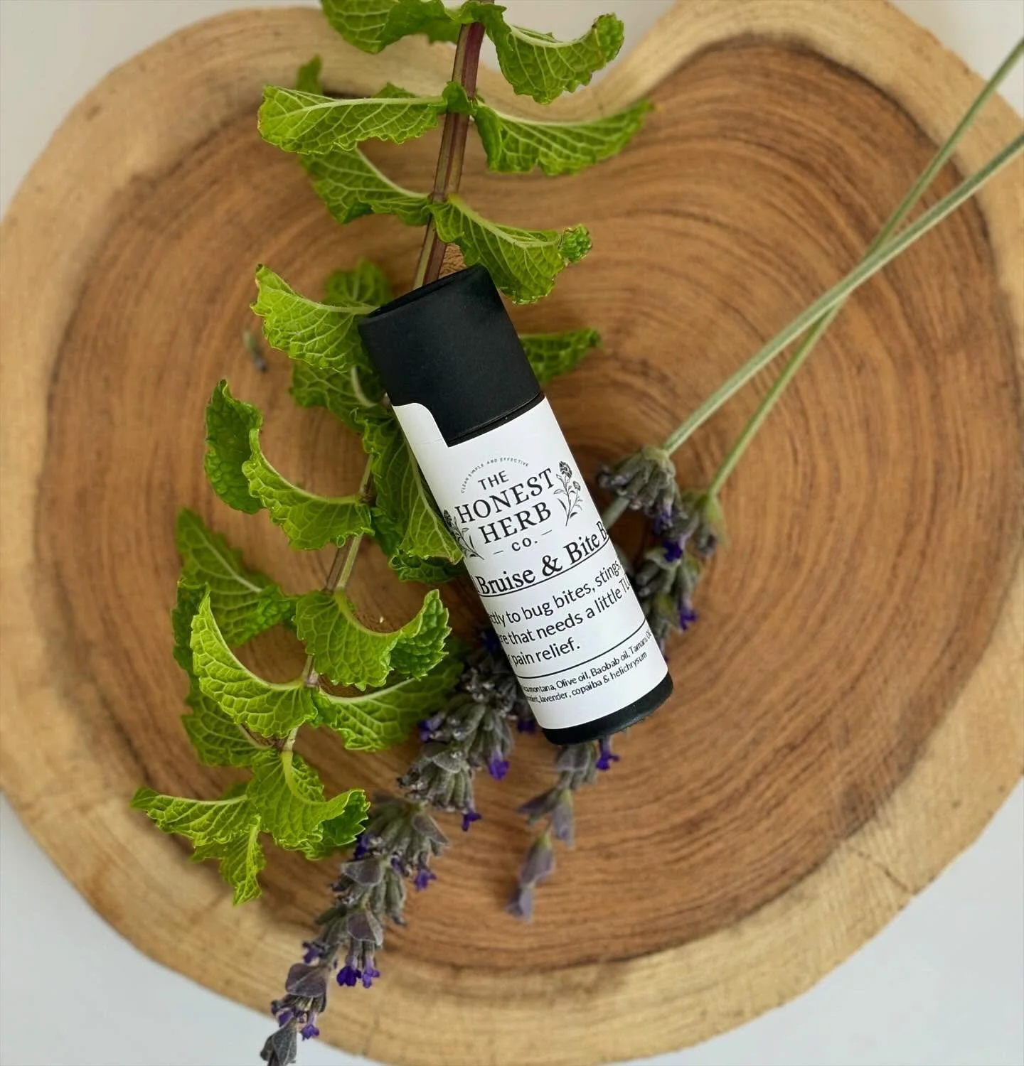 JUST LAUNCHED!
Meet your new go-to balm for bites, bumps &amp; bruises 💛

Handcrafted with pain-soothing, anti-inflammatory oils like:
🌰 Baobab &amp; tamanu
🌼 Arnica for swelling &amp; trauma
💧 Peppermint, lavender, copaiba &amp; helichrysum esse