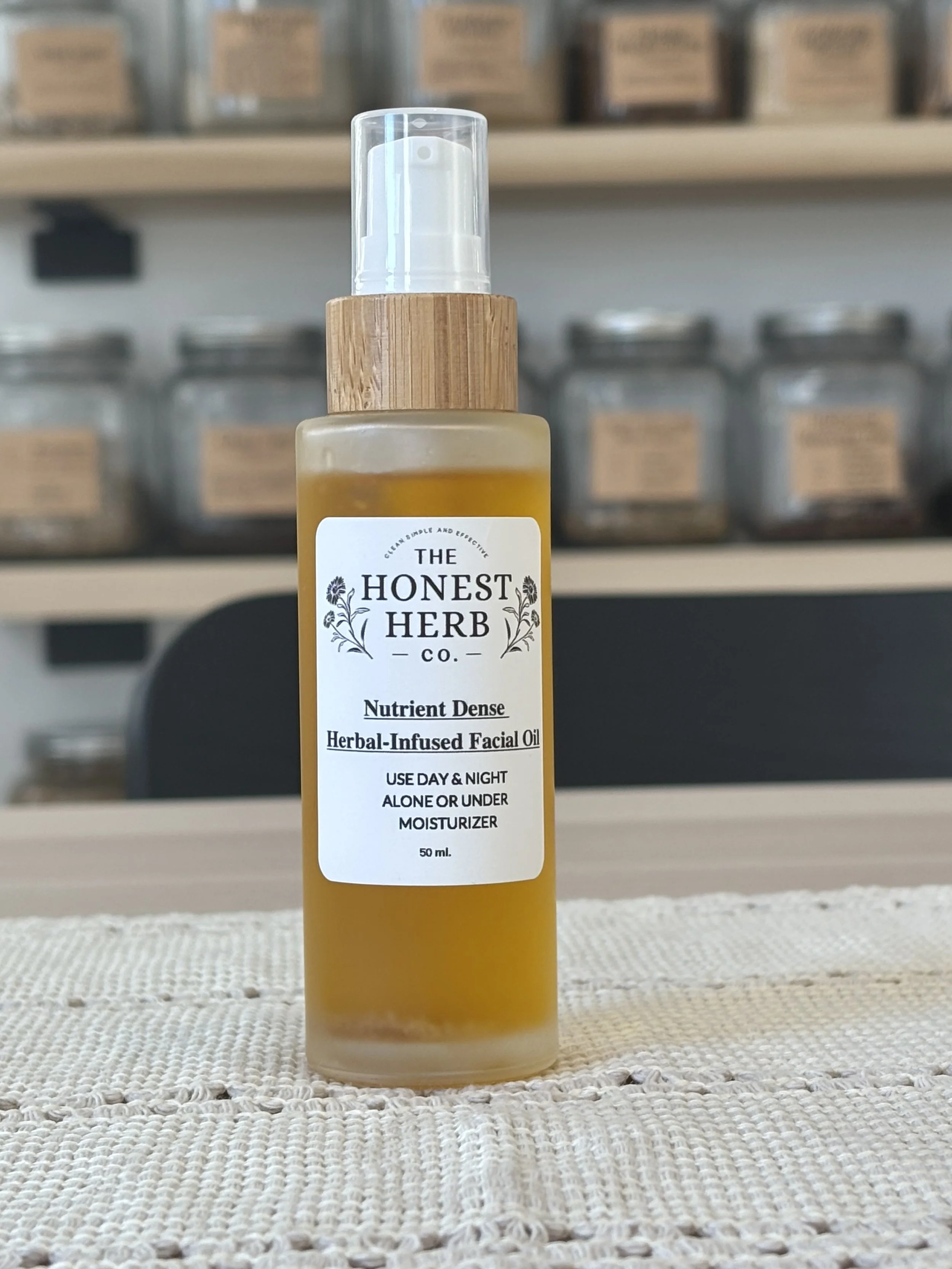 Herbal-Infused Facial Oil
