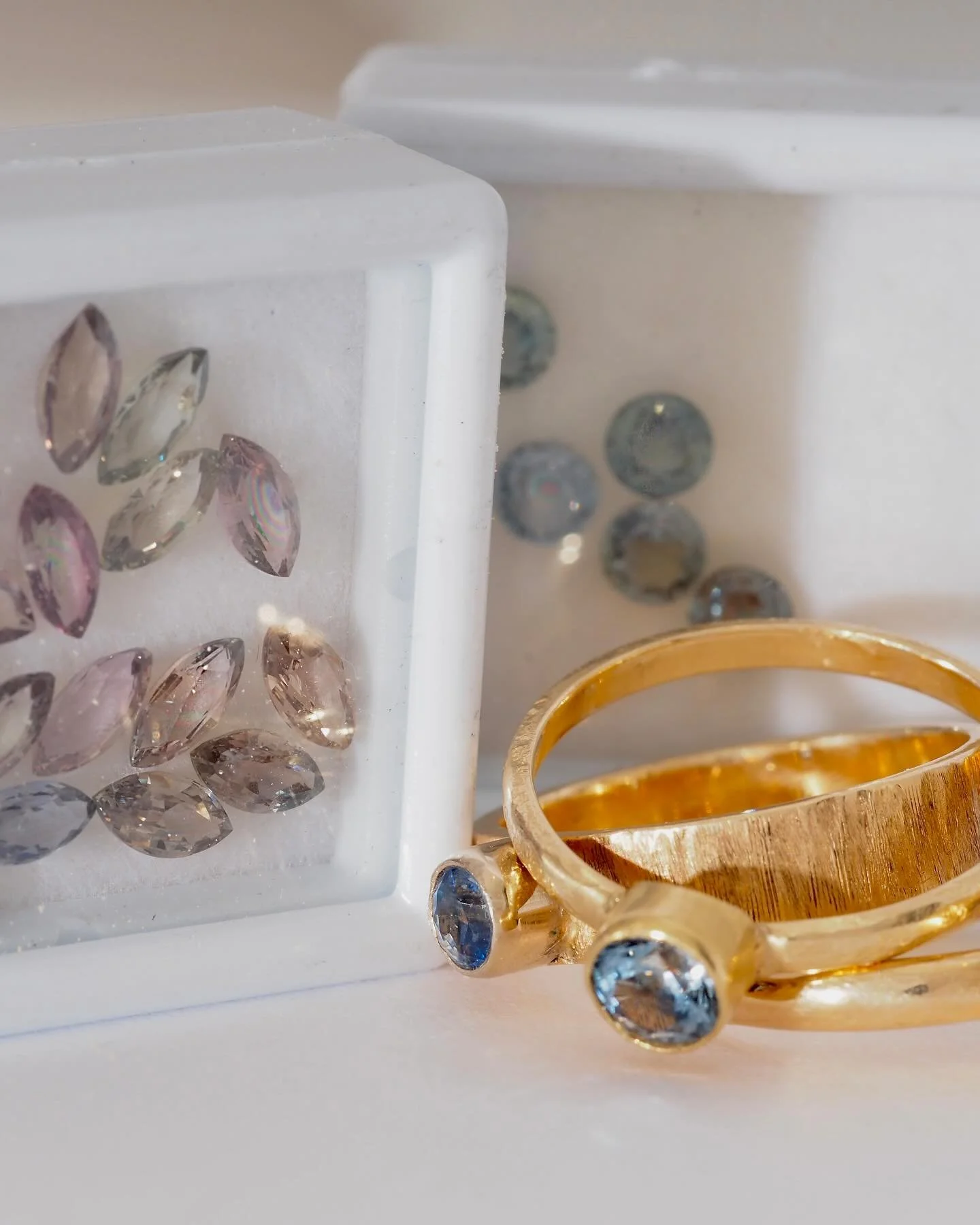 These beautiful gems are ancient... sapphires are believed  to have formed 500 million to 4.5 billion years ago! Imagine something so ancient in the palm of your hand. If you&rsquo;re interested, we&rsquo;ve got boxes of them for you to come take a l