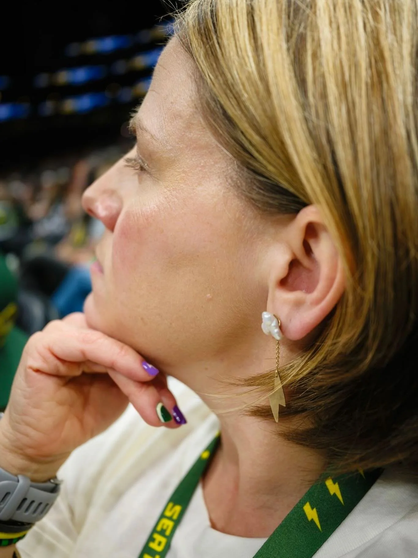 Fancy lightning bolts added to Pearl cloud stud earrings for the perfect Seattle Storm!

The Seattle Storm opens their 2026 season Friday May 8! Tickets are still available&mdash;Let&rsquo;s go @seattlestorm !!!! #SeattleStorm #WNBA #Champions #Storm