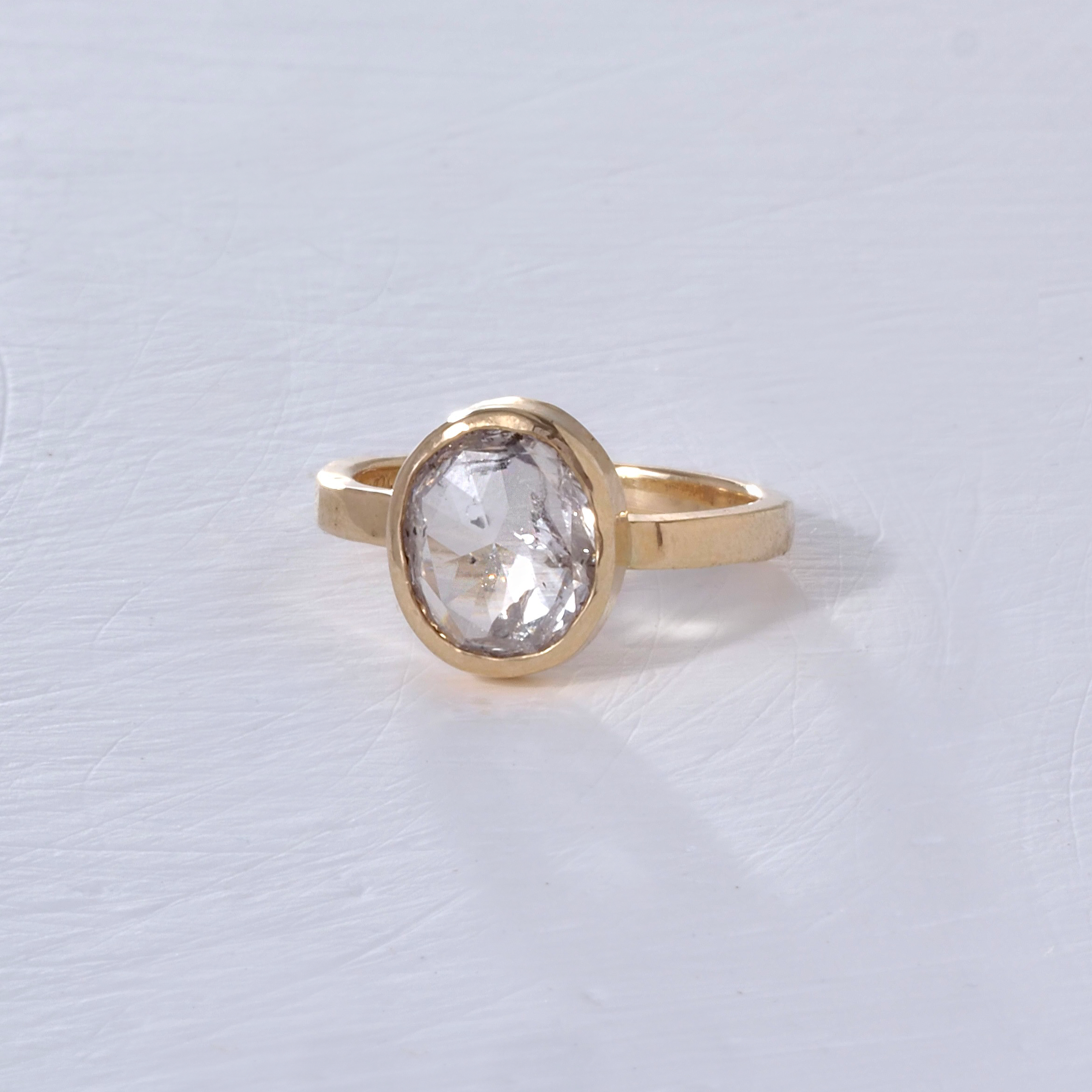 Large Misfit Diamond Solitaire