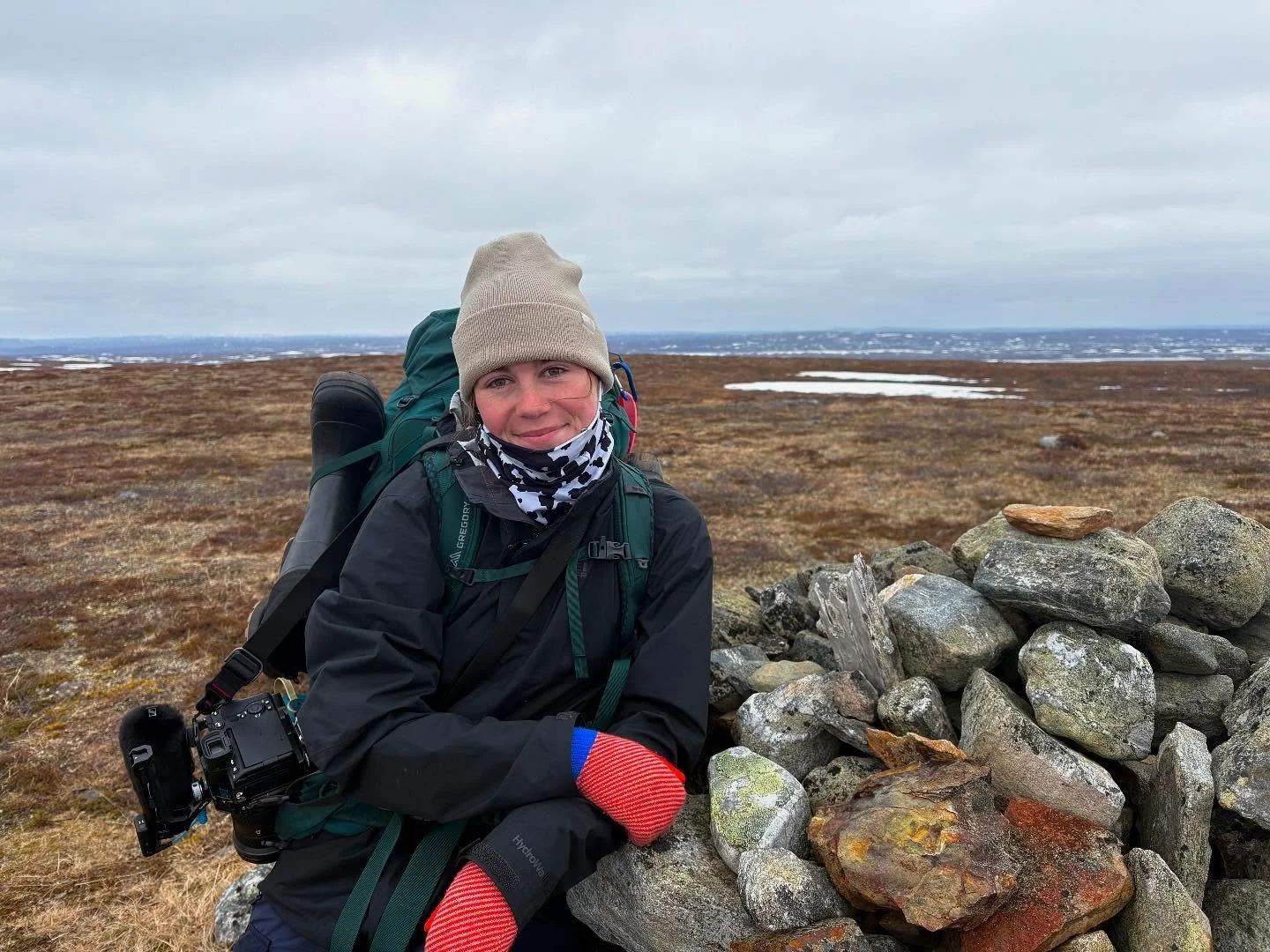 Resurfacing after a month of filming @maxwell.sargent on our expedition through the arctic circle! Norway, you have my heart❣️

24 hours in Vadso with friends! 

20 mile trek through an endless boulder field 

Mainland Europe&rsquo;s most northern po