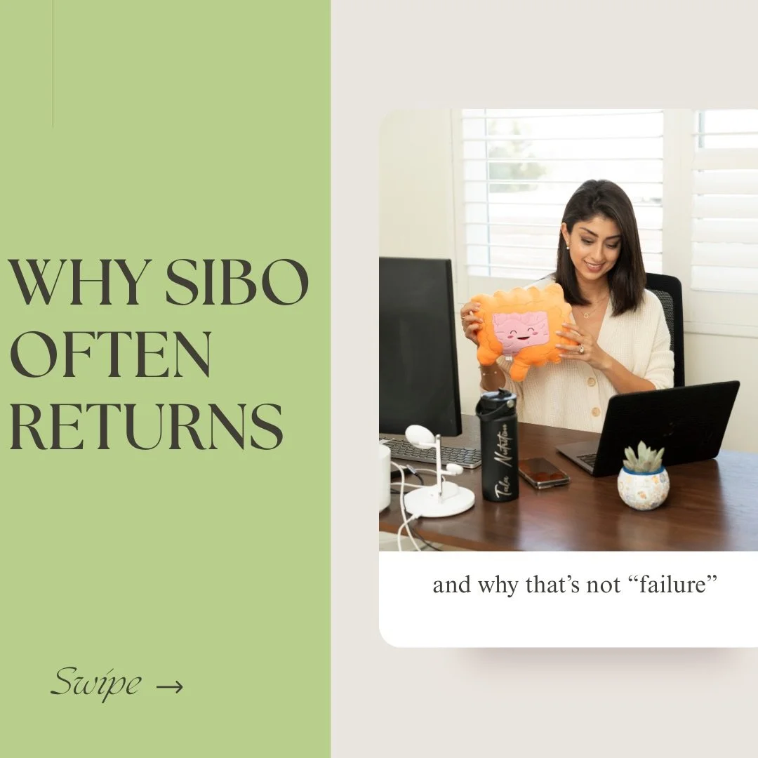 If your SIBO keeps coming back&hellip; it&rsquo;s not because you failed.
SIBO isn&rsquo;t just about bacteria 🦠 
it&rsquo;s about why the overgrowth happened. 👩🏻&zwj;🔬

If you&rsquo;re stuck in the cycle of &ldquo;treat &rarr; feel better &rarr;