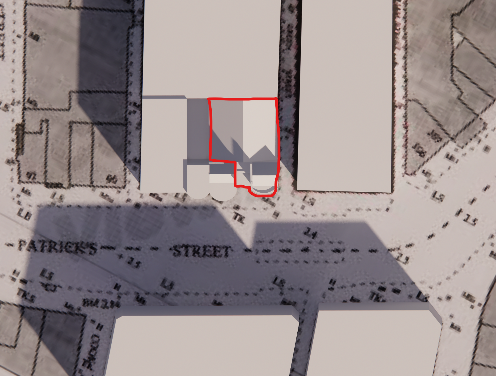 Site Plan - 101 Saint Patrick's Street, Cork