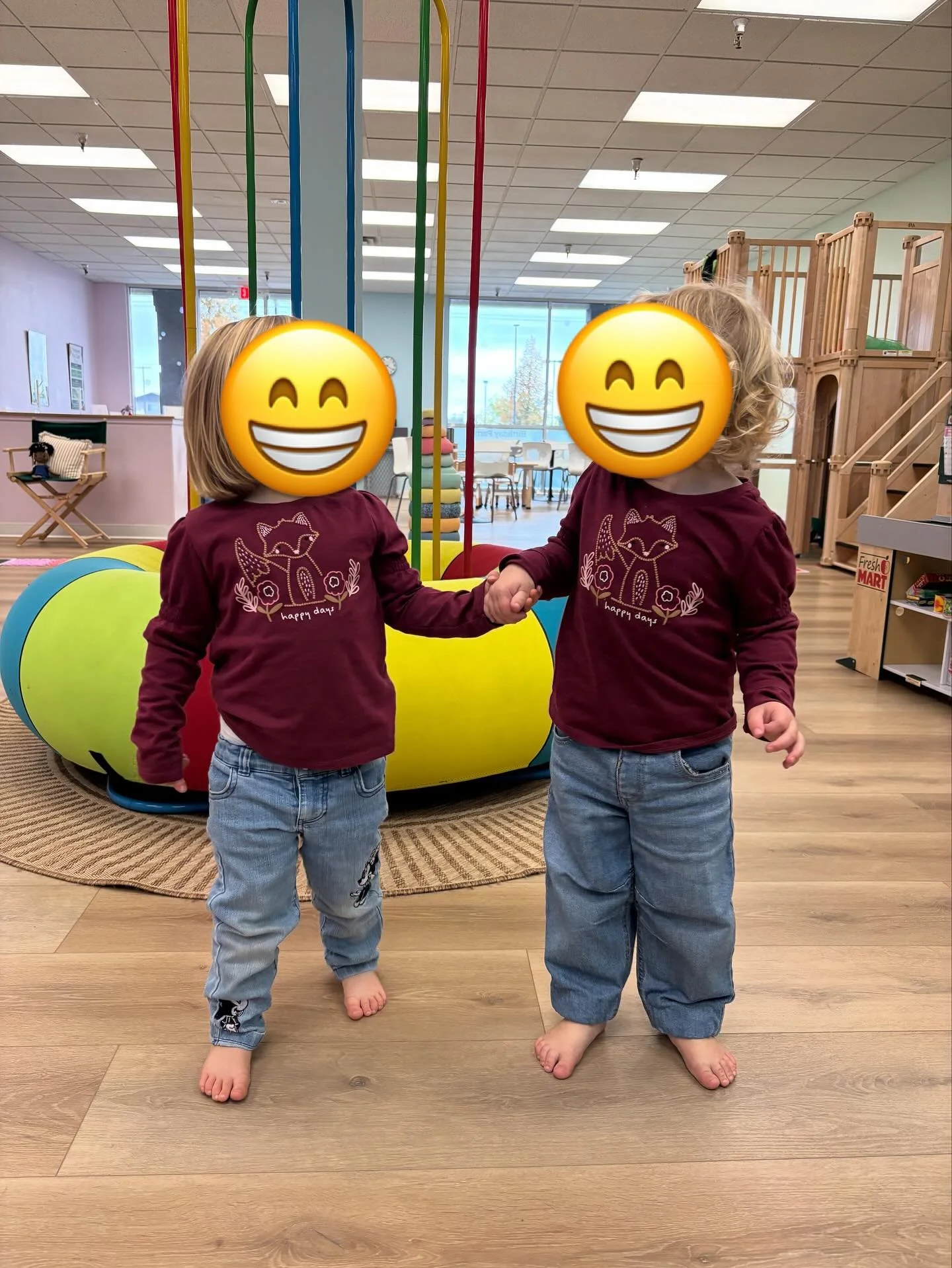 When you twin with your bestie at Evergreen!