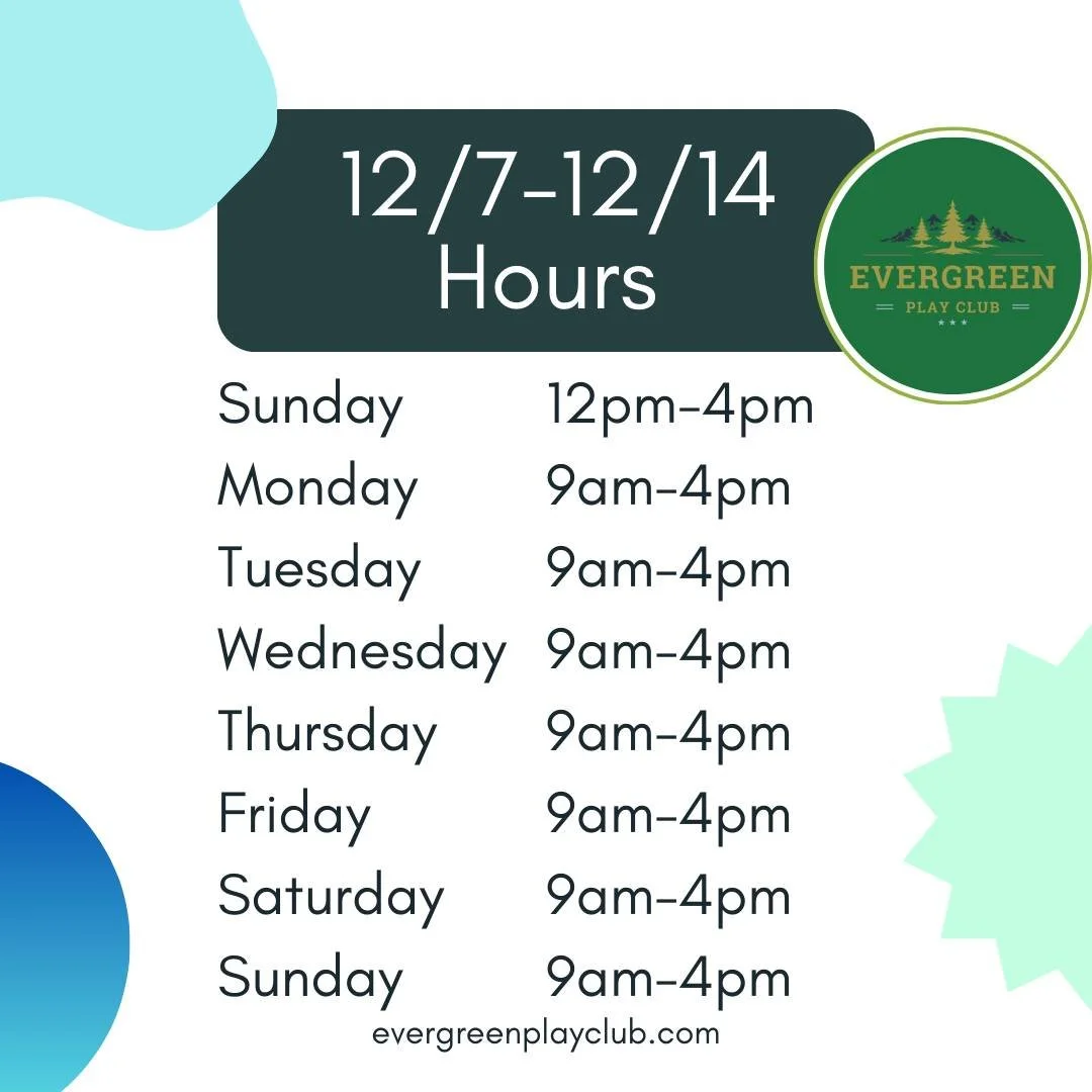 December 7th to December 14th hours 🗓️