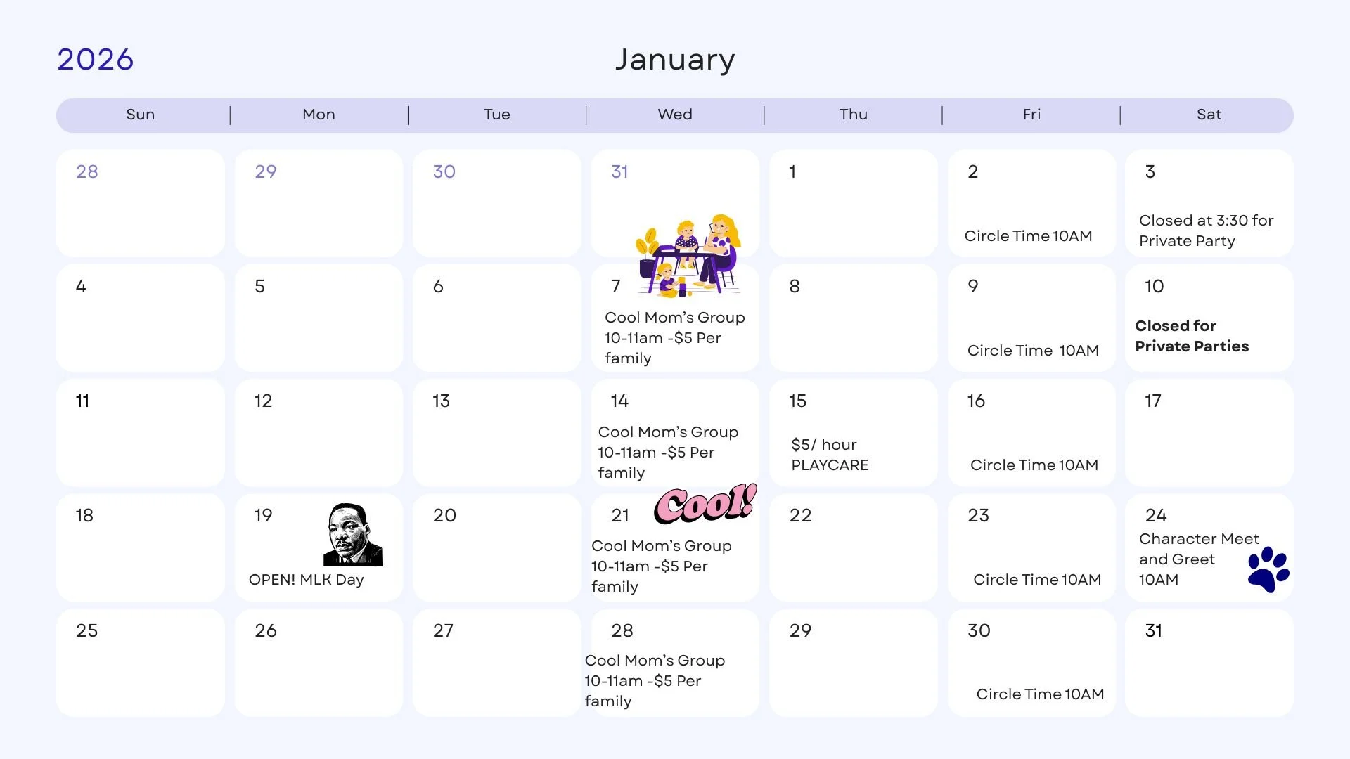 Simple Business Calendar Monthly Schedule 2026.jpg