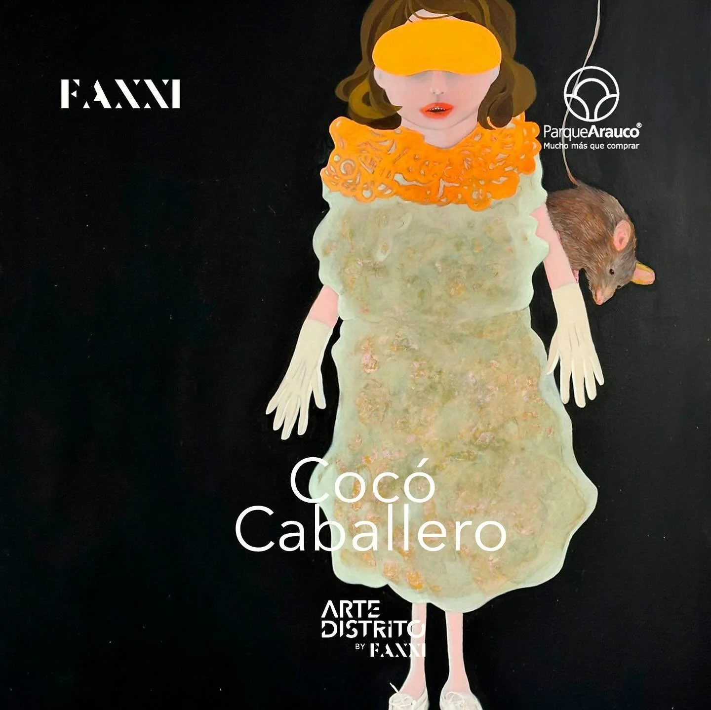 Este Fin de Semana ( 18, 19 y 20 de Octubre) en el Parque Arauco estaremos 20 artistas elegidos por FAXXI, exponiendo nuestros trabajos. Los espero! 
.
.

Obra arriba:
Miedo a los ratones 
Oleo@sobre tela
0,70 x 1mt

.
.
Relato miedos y situaciones c