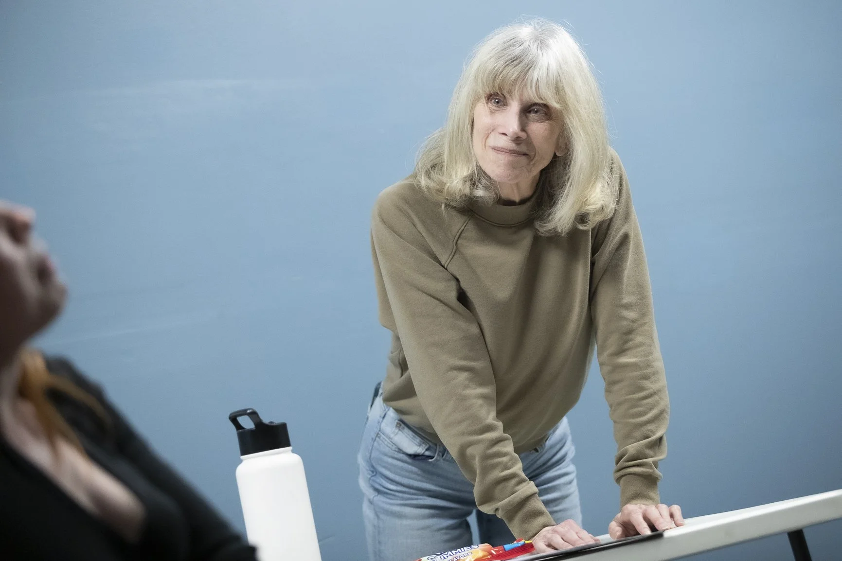 Phyllis Katz in Rehearsal