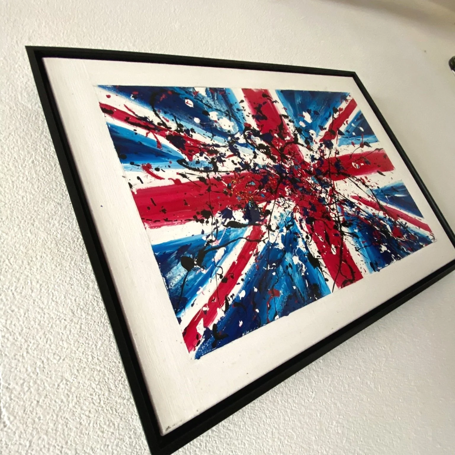 UNION アート Union Jack Flag - Corrugated Metal Wall Art – Old Wood Signs