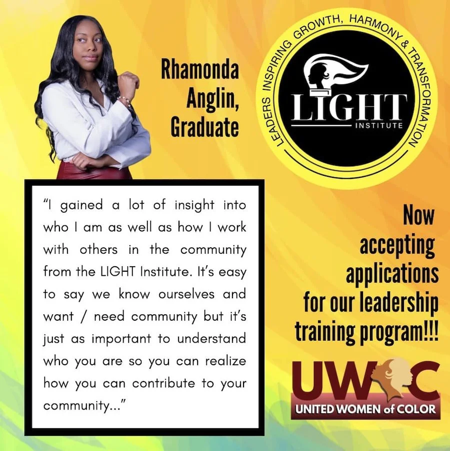 A Chat with LIGHT Institute Graduate Rhamonda Anglin