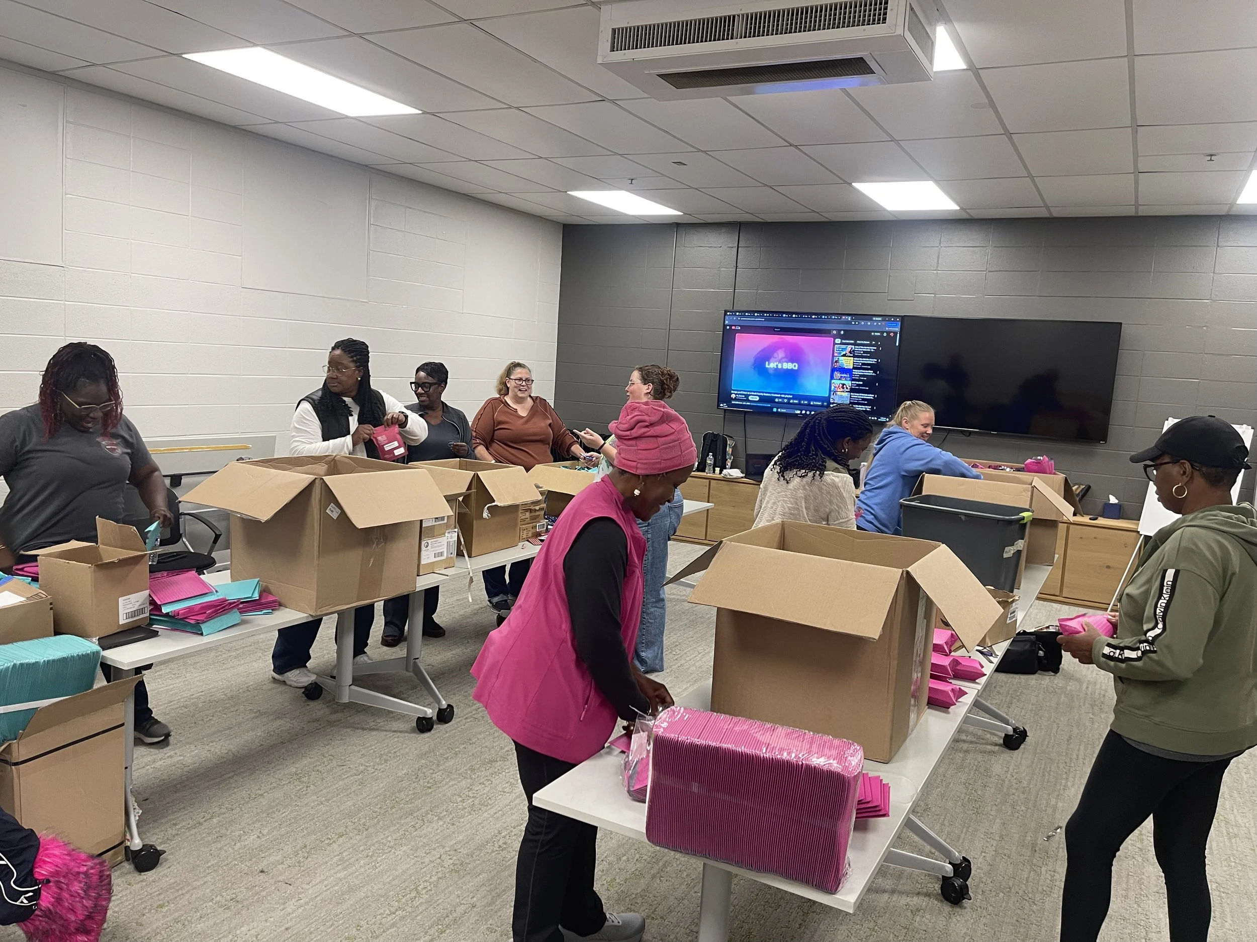 UWOC and YHF Packing Party 