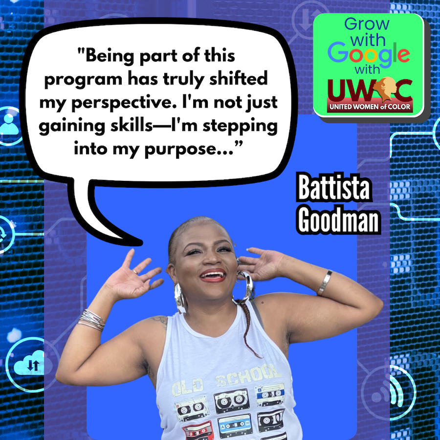 “I'm not just gaining skills - I'm stepping into my purpose.”
