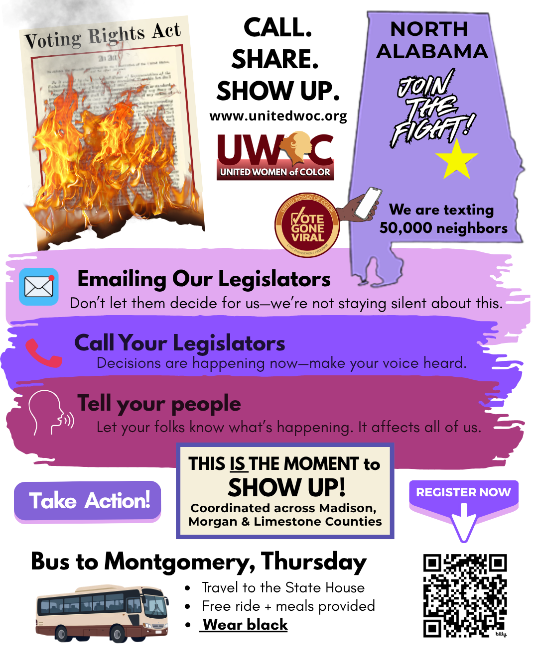 UWOC Bus Trip to Montgomery