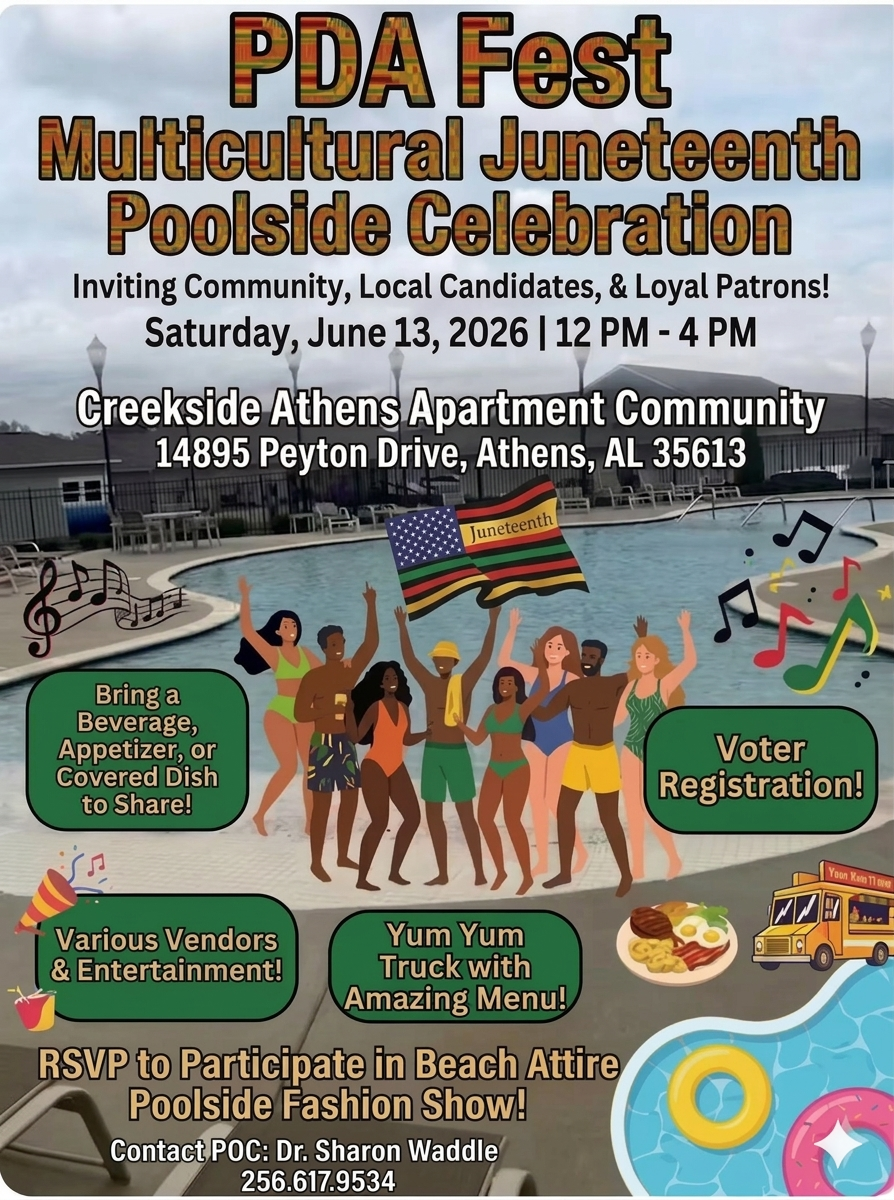 PDA: Juneteenth Multicultural Poolside Celebration
