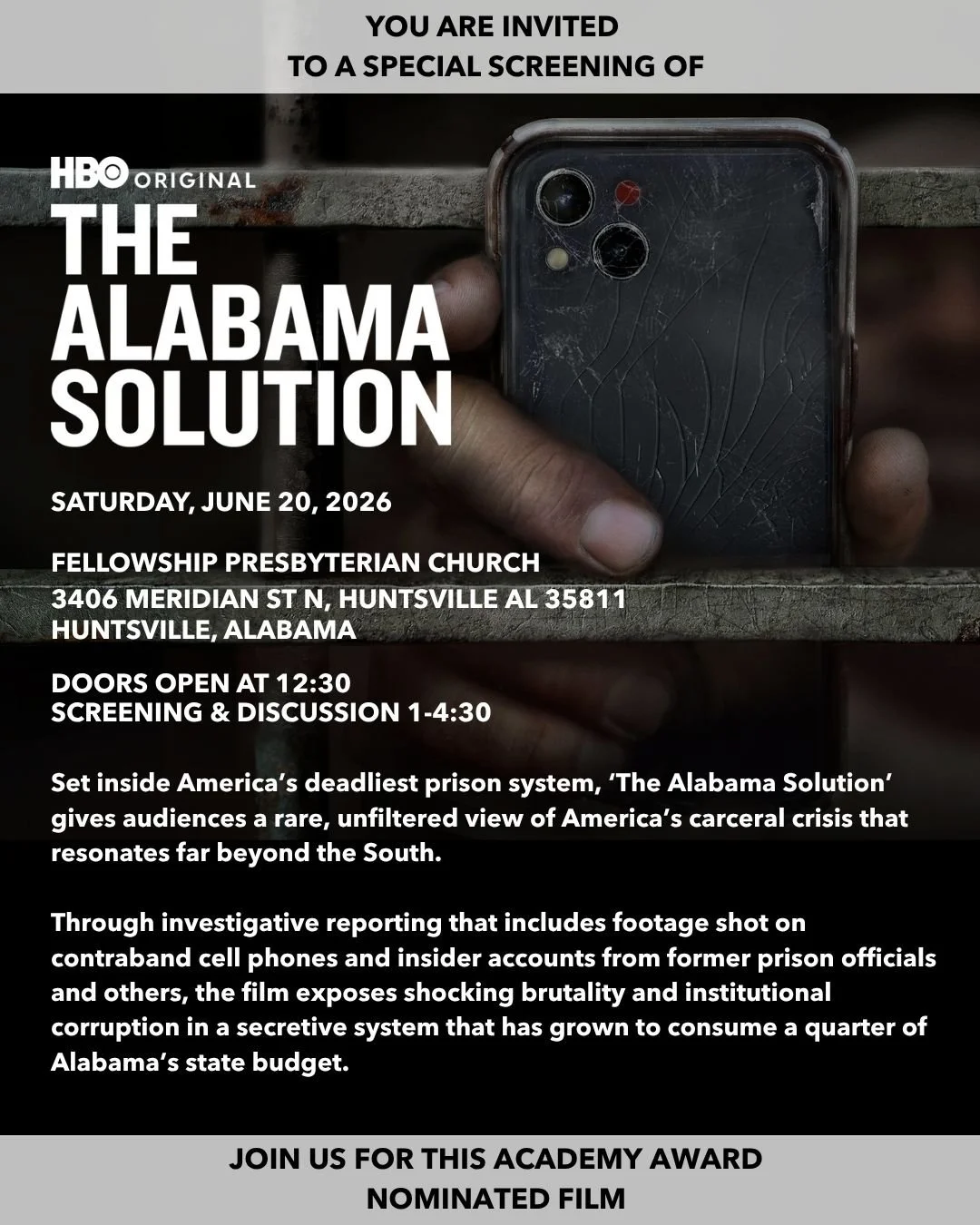 The Alabama Solutions Screening