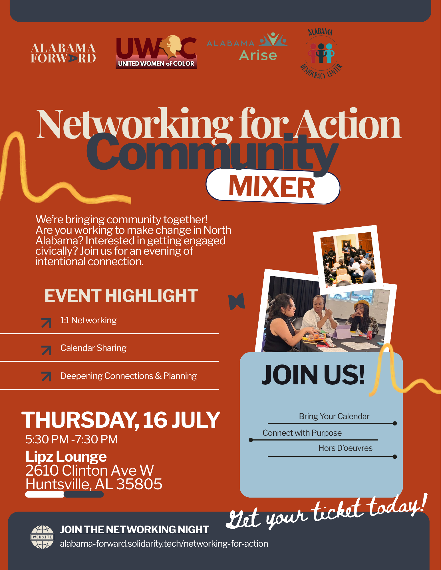 Networking for Action: Community Mixer