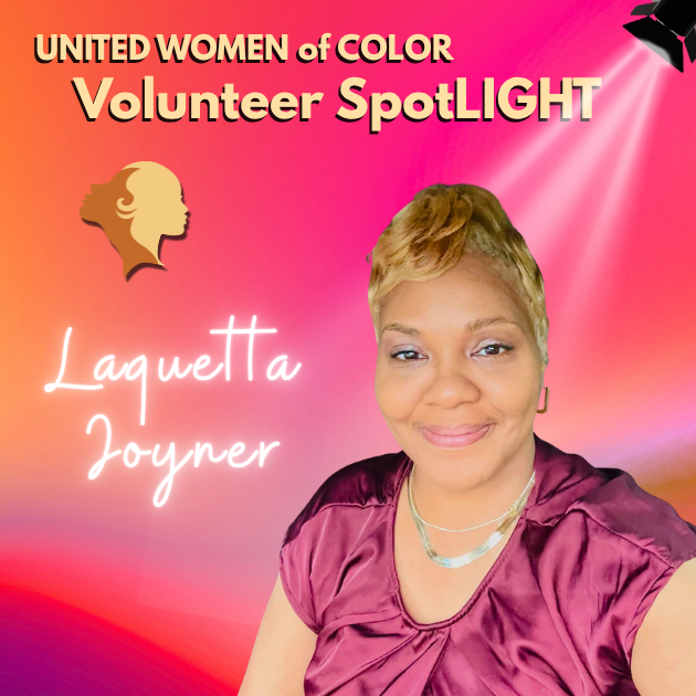 Volunteer of the Month- Laquetta Joyner