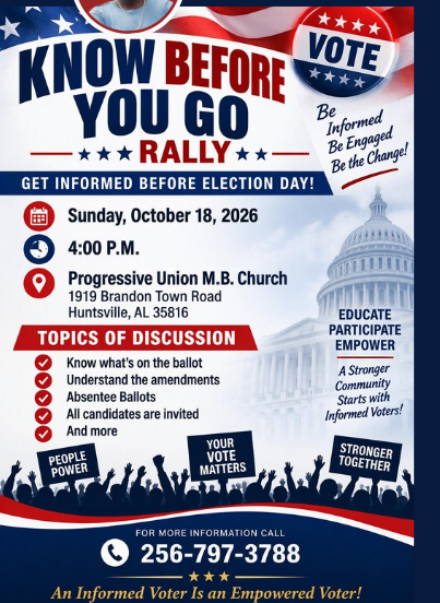 Know Before You Go Rally