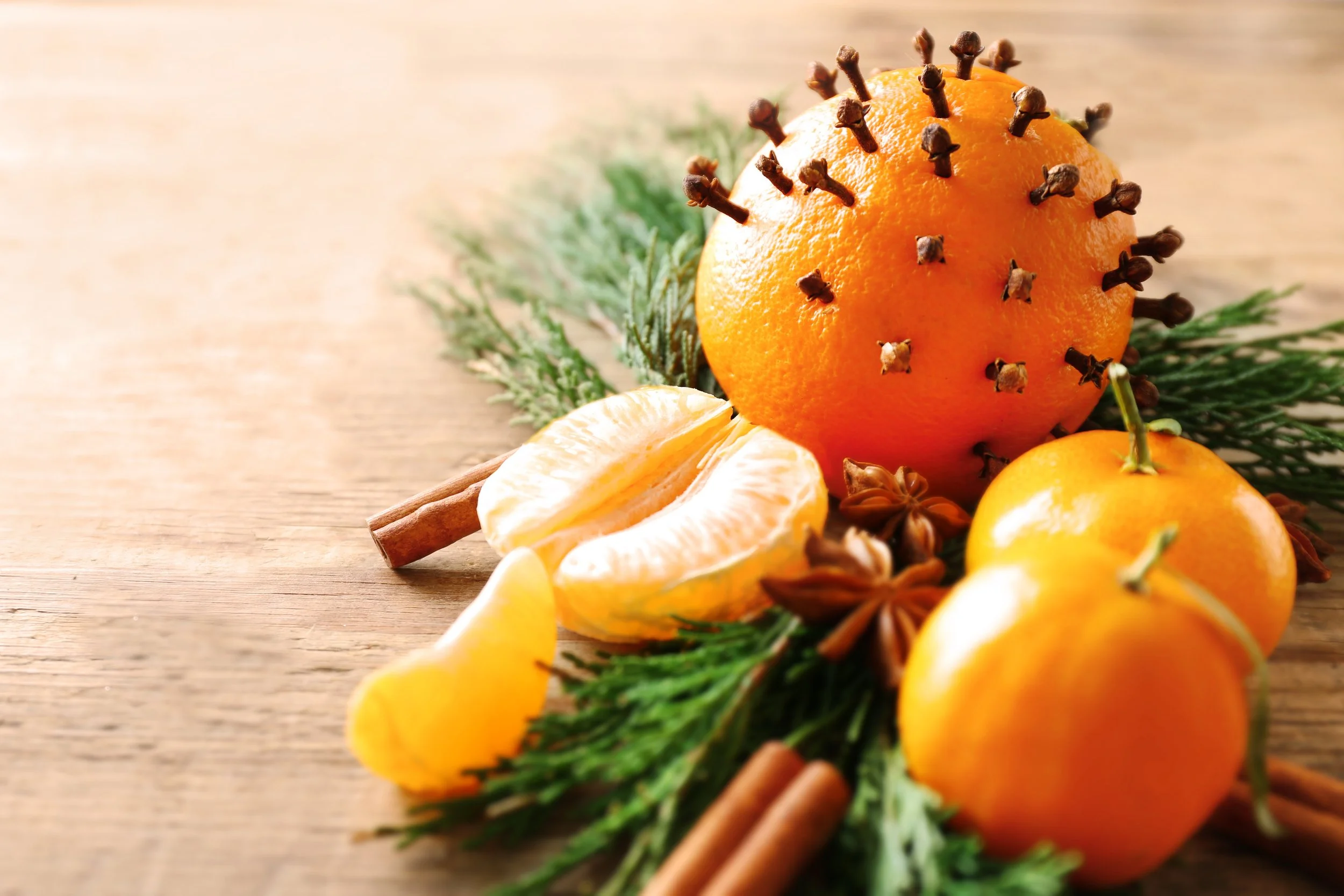 Citrus Pomander Candle