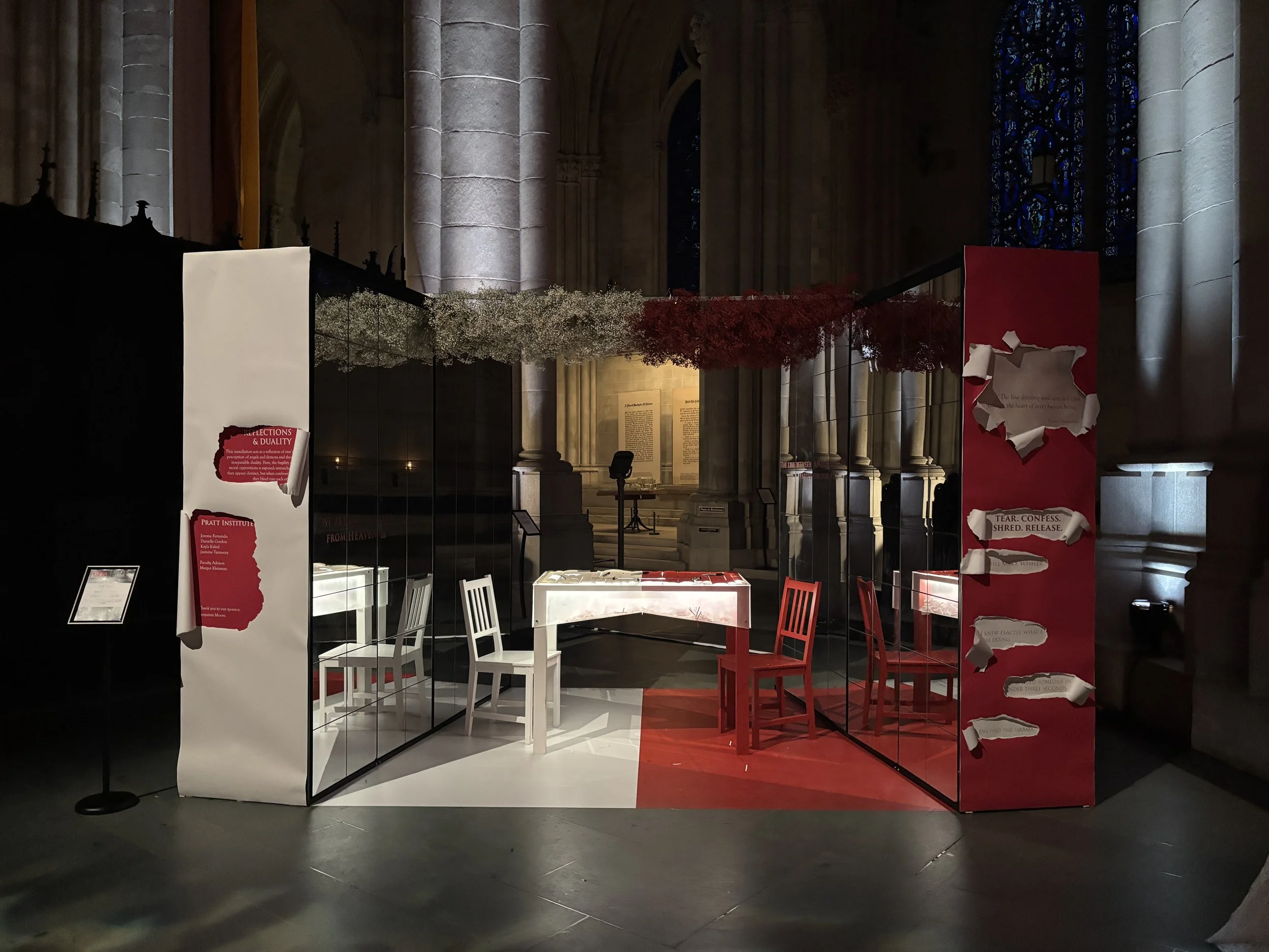 DIFFA Angels and Demons Installations