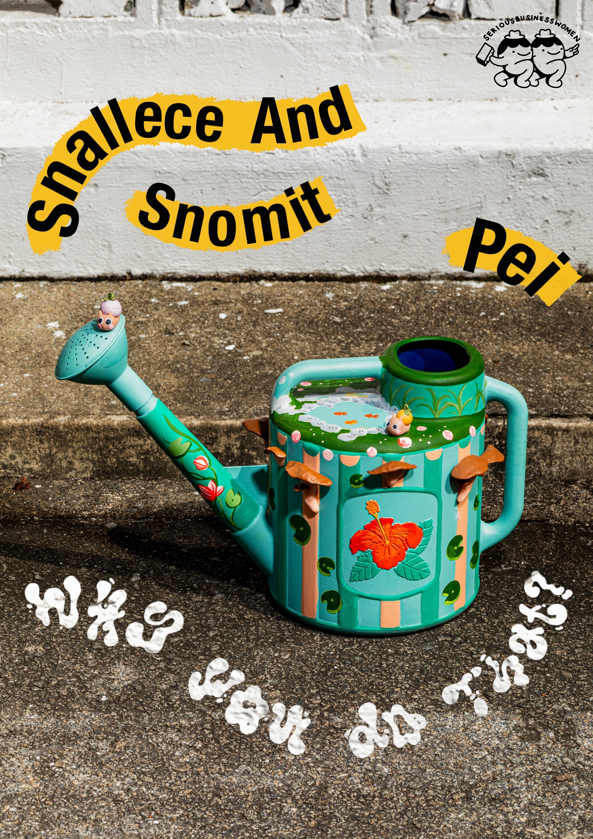 SBW Postcard- "Snallece and Snomit" by Pei