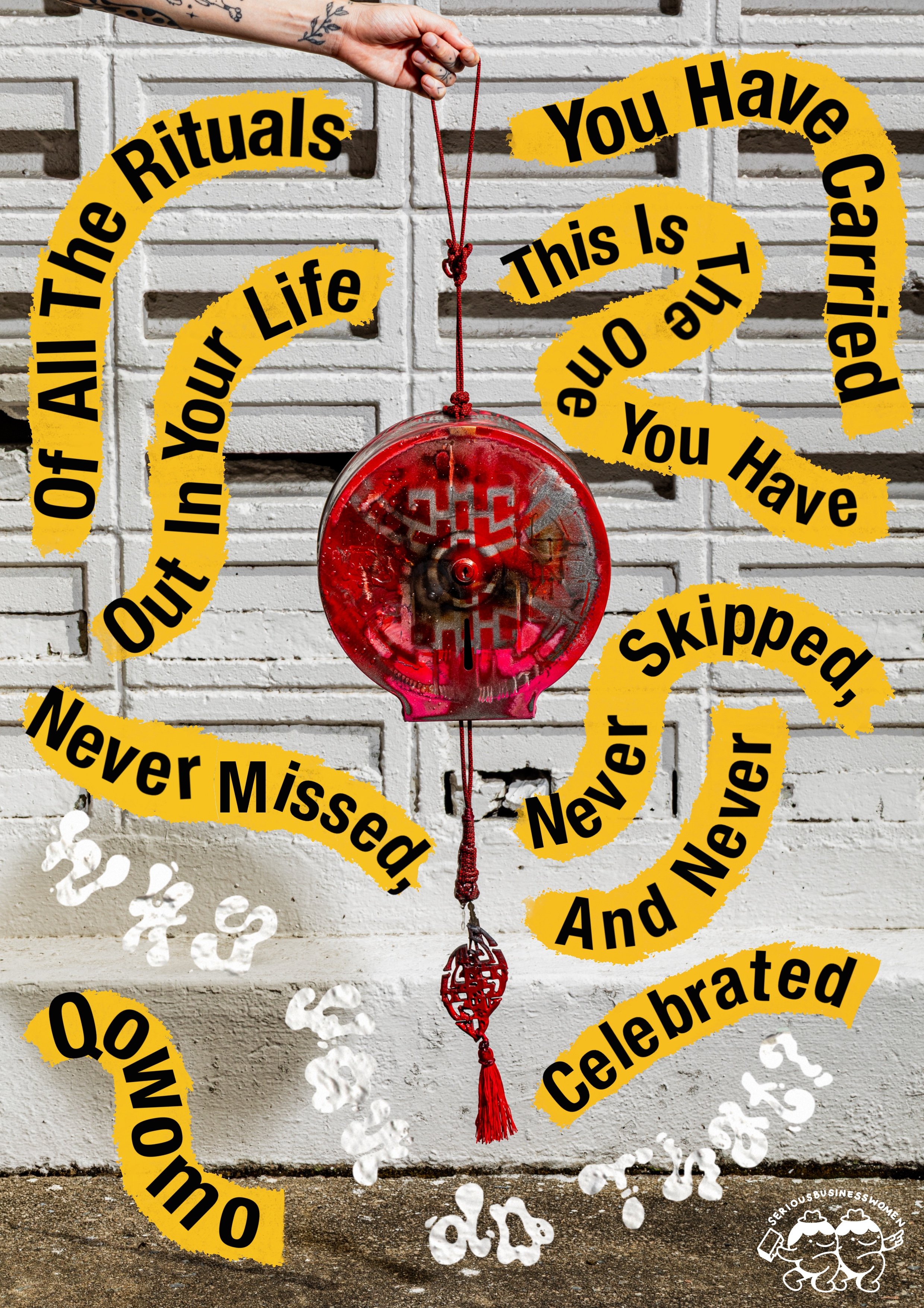 SBW Postcard- "Of All the Rituals You Have Carried Out in Your Life, This Is the One You Have Never Missed, Never Skipped, and Never Celebrated" by Qowomo