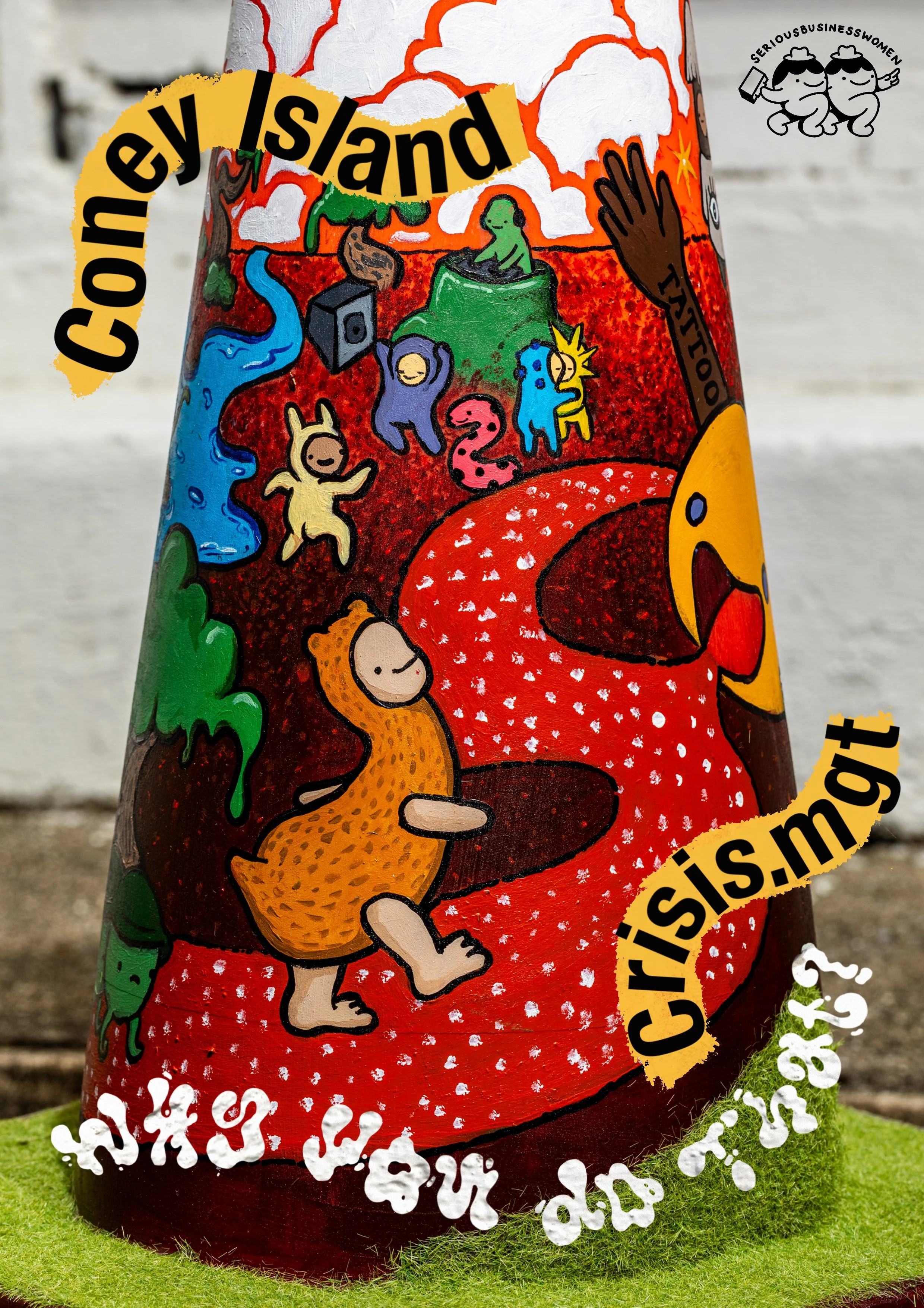 SBW Postcard- "Coney Island" by Crisis.mgt